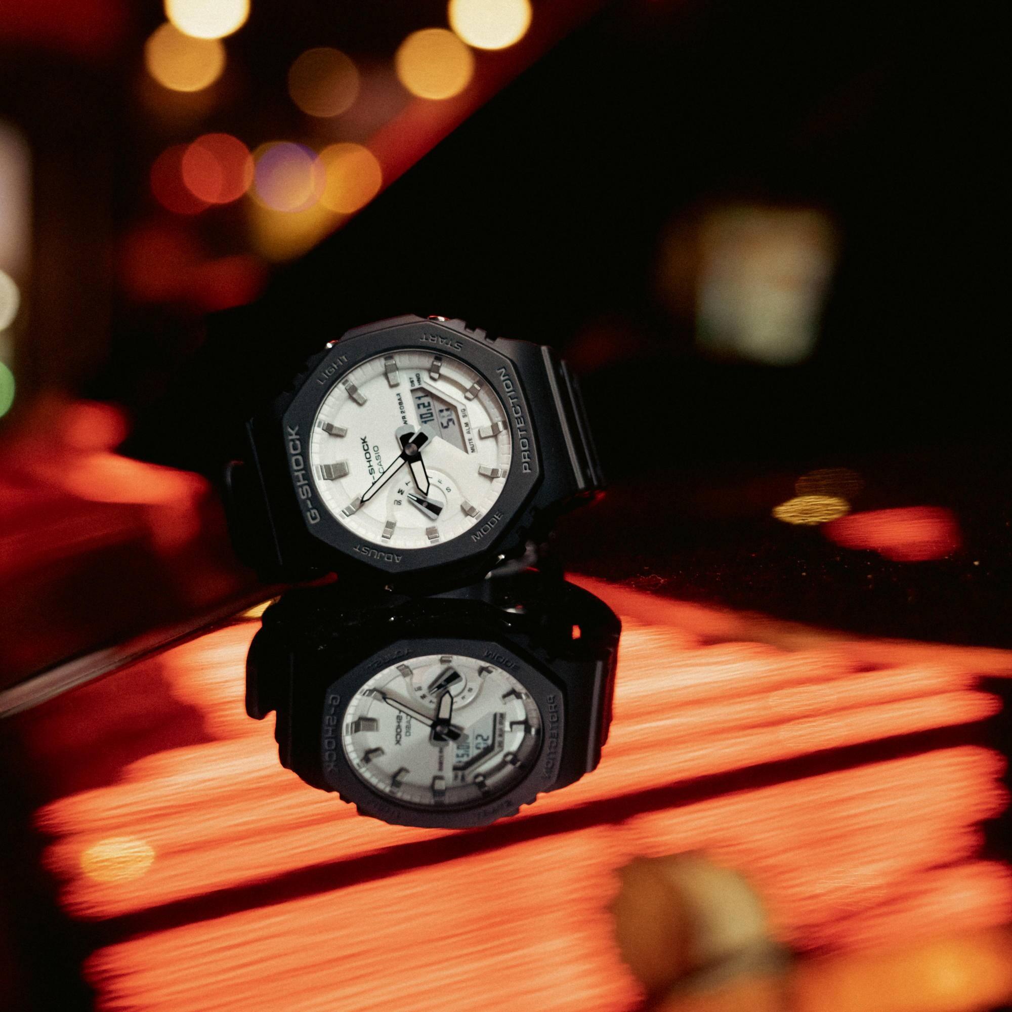 G-SHOCK GA-2100WD-1AER zegarek męski G-SHOCK Original czarny - miniatura 13
