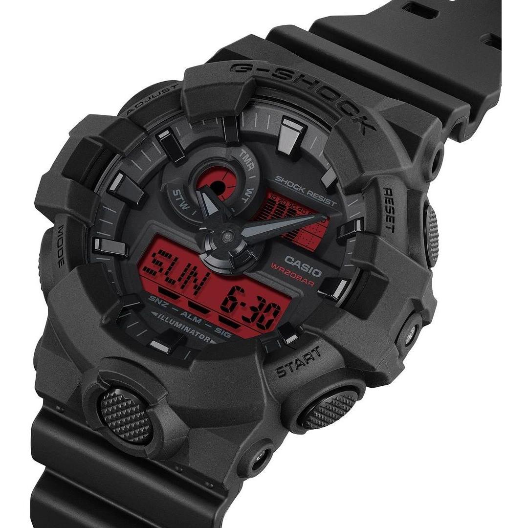 G-SHOCK GA-700BBR-1AER G-SHOCK Original sportowy zegarek czarny - miniatura 9