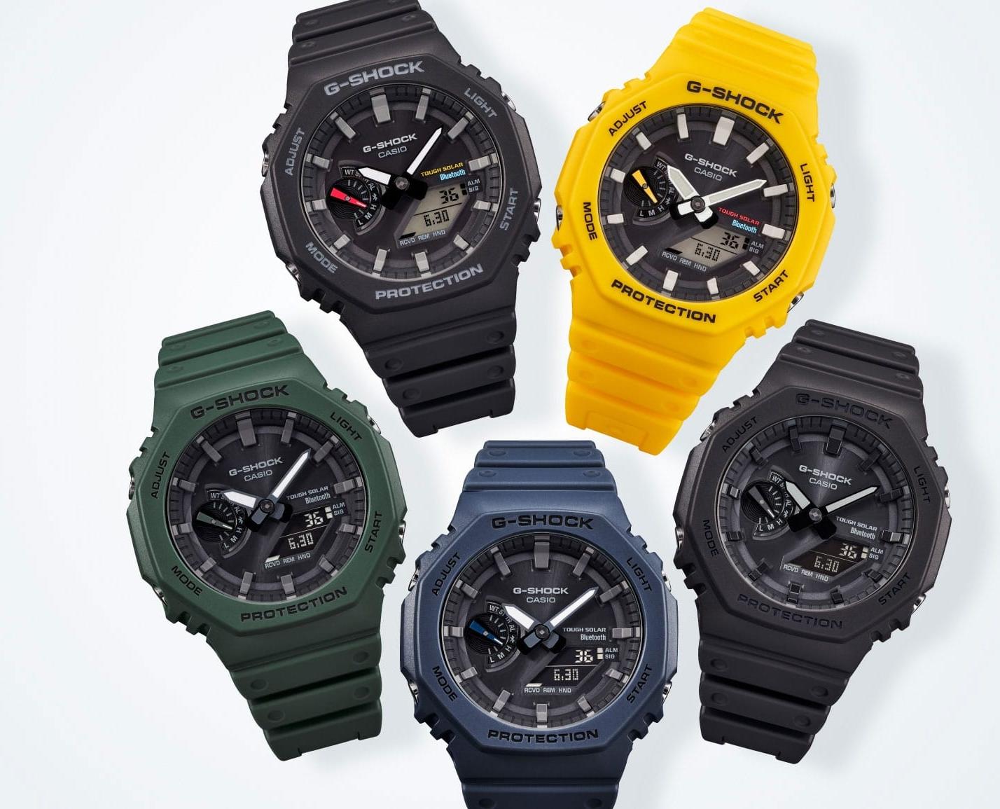 G-SHOCK GA-B2100-2AER zegarek męski G-SHOCK Original niebieski - miniatura 12