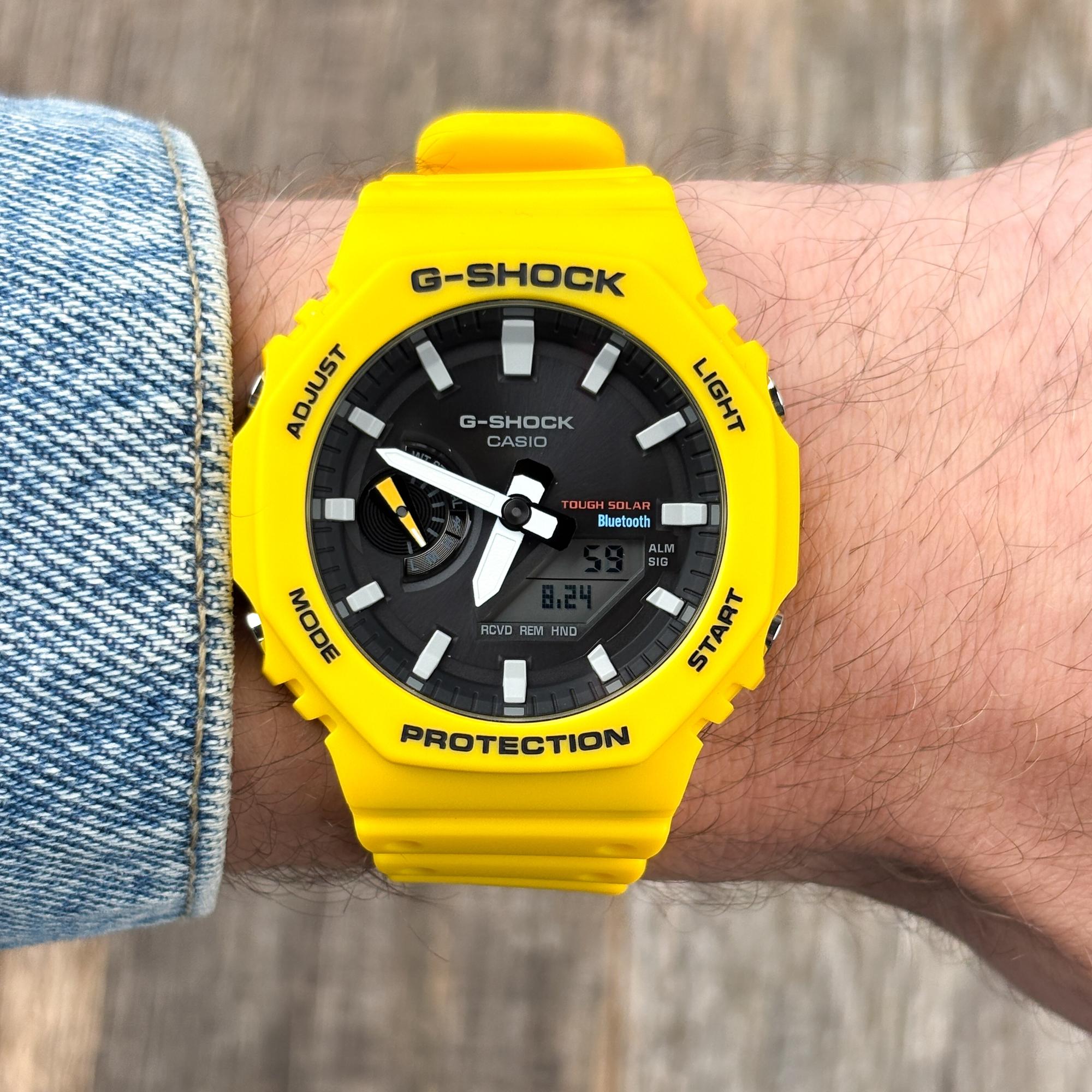 G-SHOCK GA-B2100C-9AER zegarek męski G-SHOCK Original żółty - miniatura 12