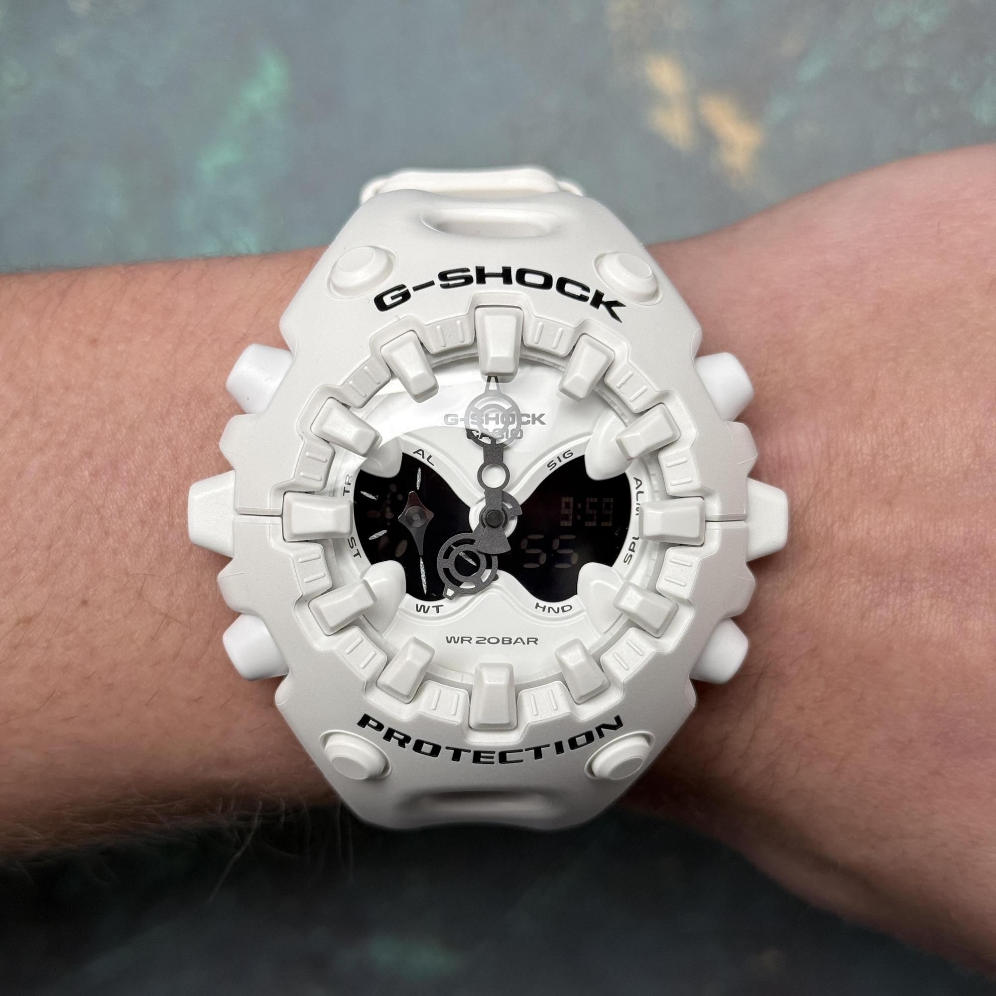 G-SHOCK GA-V01-7AER G-SHOCK sportowy zegarek biały - miniatura 9