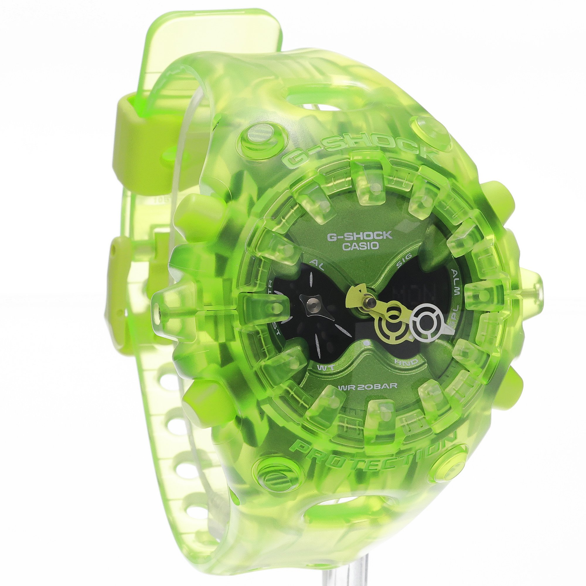 G-SHOCK GA-V01SKE-3AER zegarek zielony sportowy G-SHOCK pasek - miniatura 3