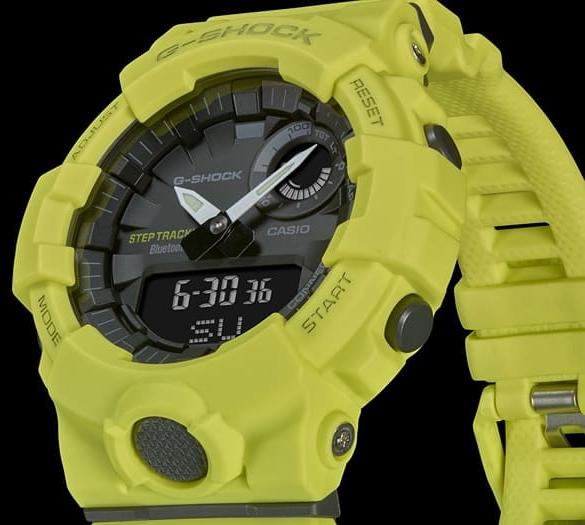 G-SHOCK GBA-800-9AER G-SHOCK G-SQUAD G-SQUAD BLUETOOTH SYNC STEP TRACKER pasek