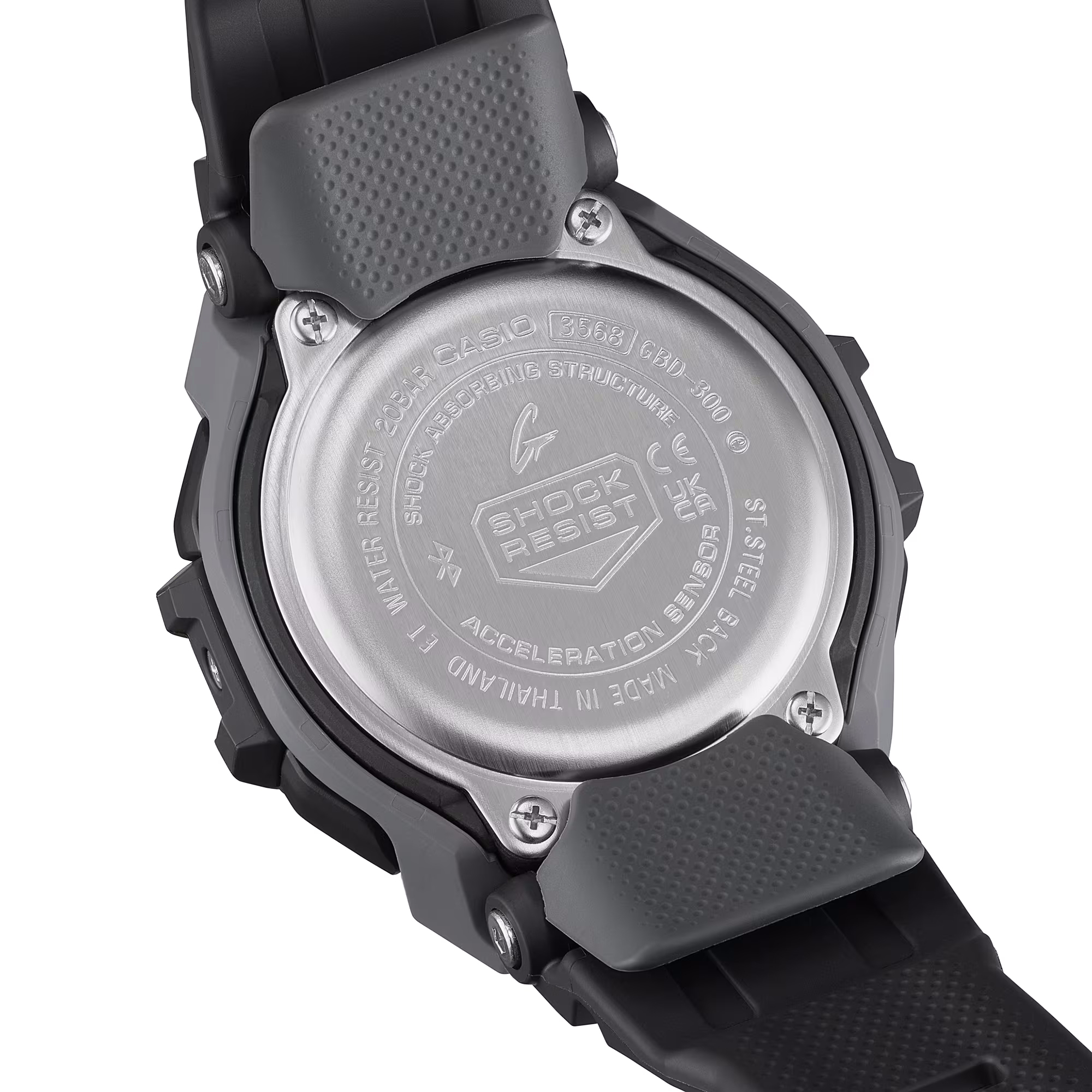 G-SHOCK GBD-300-1ER G-SHOCK G-SQUAD sportowy zegarek szary