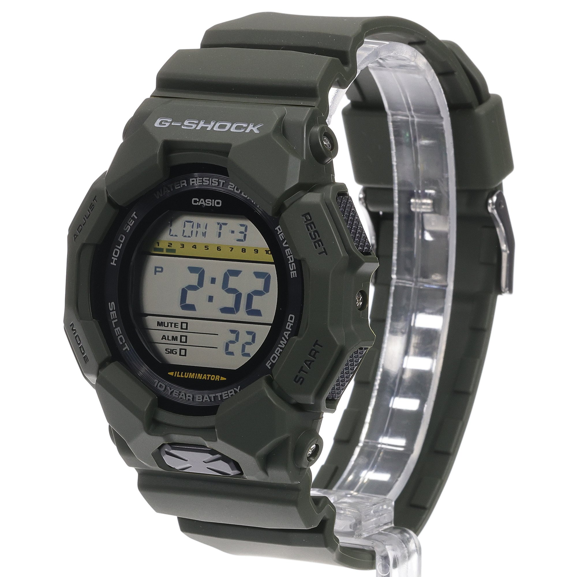 G-SHOCK GD-010-3ER G-SHOCK Original sportowy zegarek zielony - miniatura 11