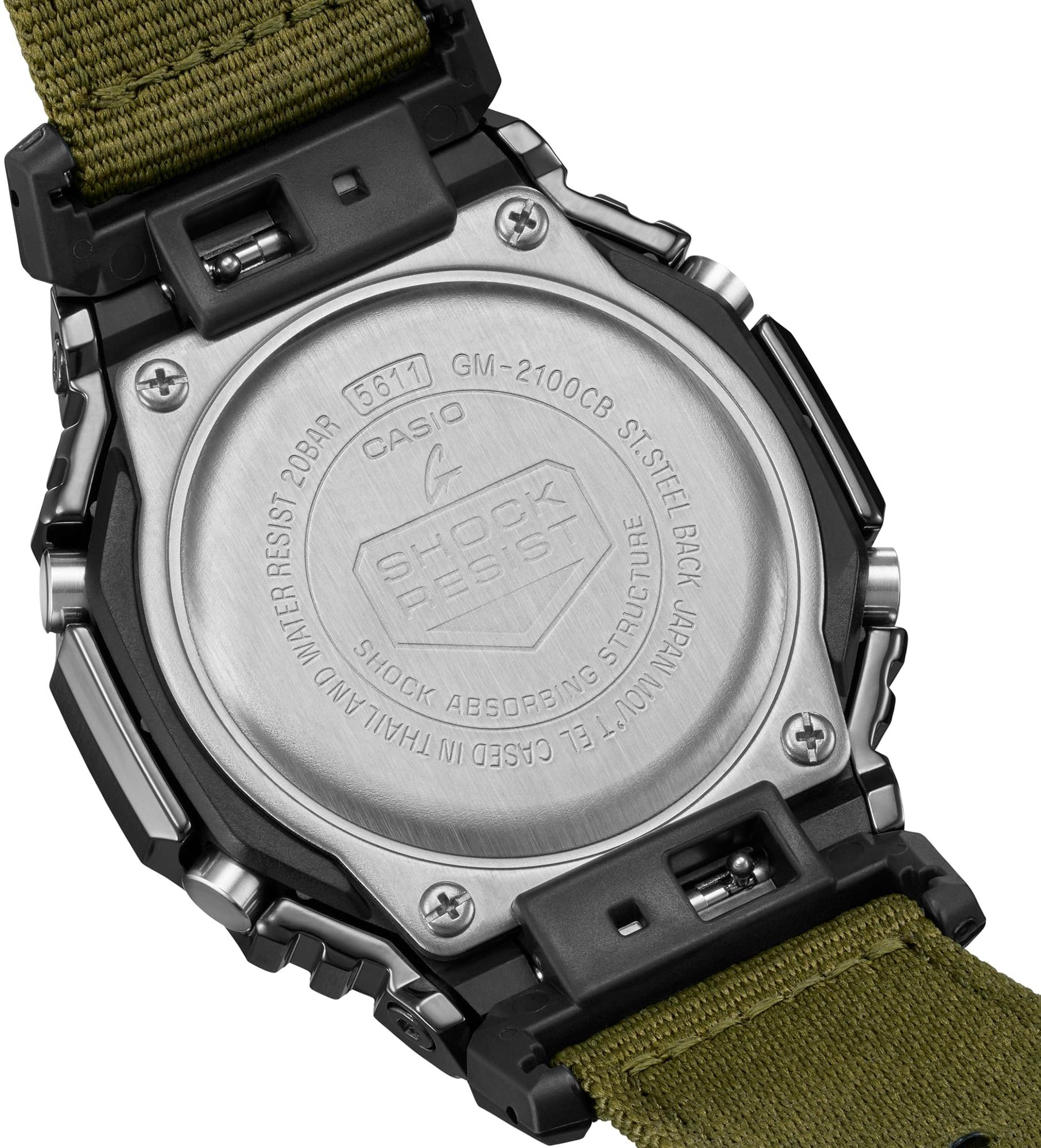 G-SHOCK GM-2100CB-3AER zegarek szary sportowy G-SHOCK Original pasek