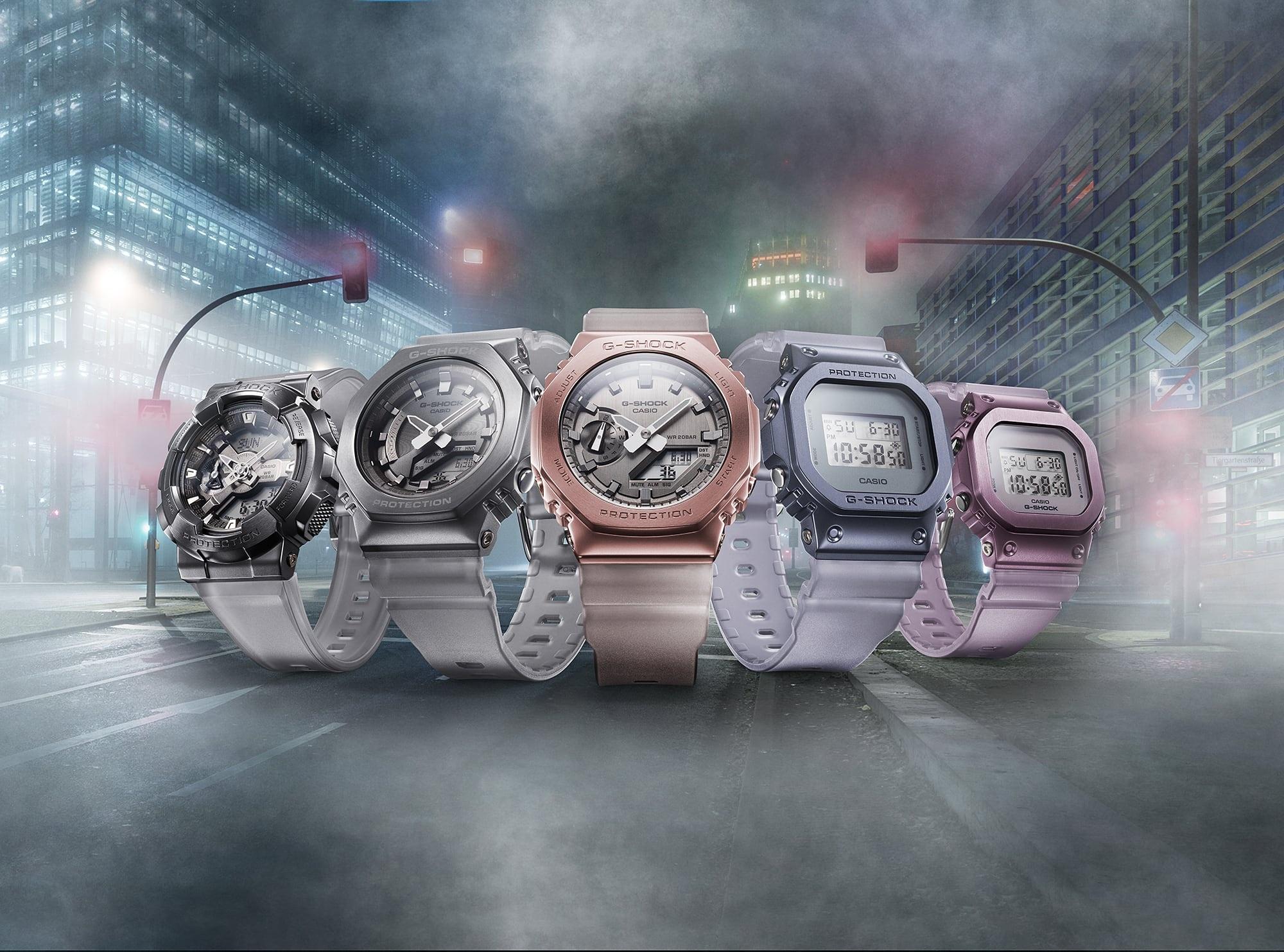 G-SHOCK GM-5600MF-2ER zegarek męski sportowy G-SHOCK Original pasek