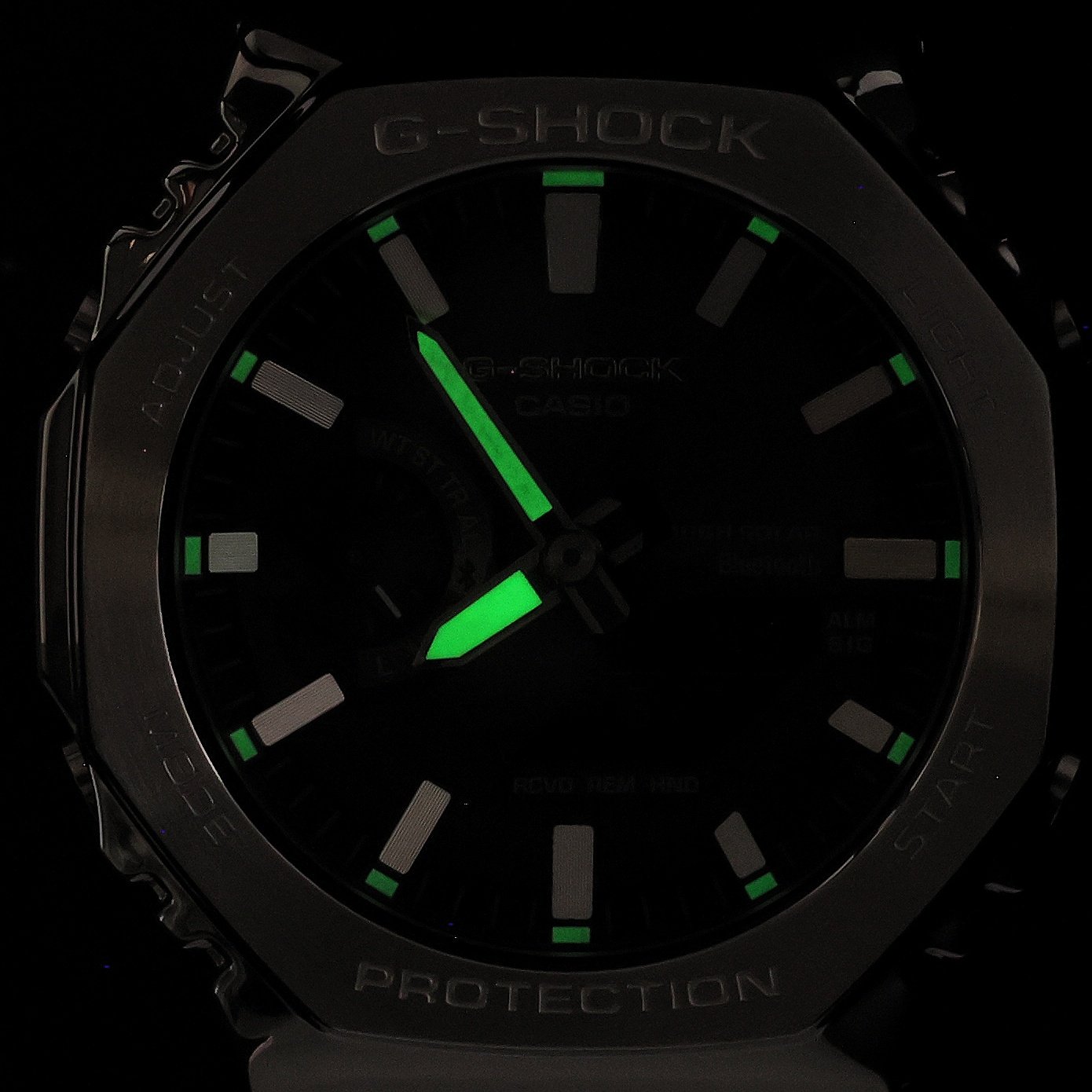 G-SHOCK GM-B2100SD-1AER zegarek męski G-SHOCK G-STEEL srebrny