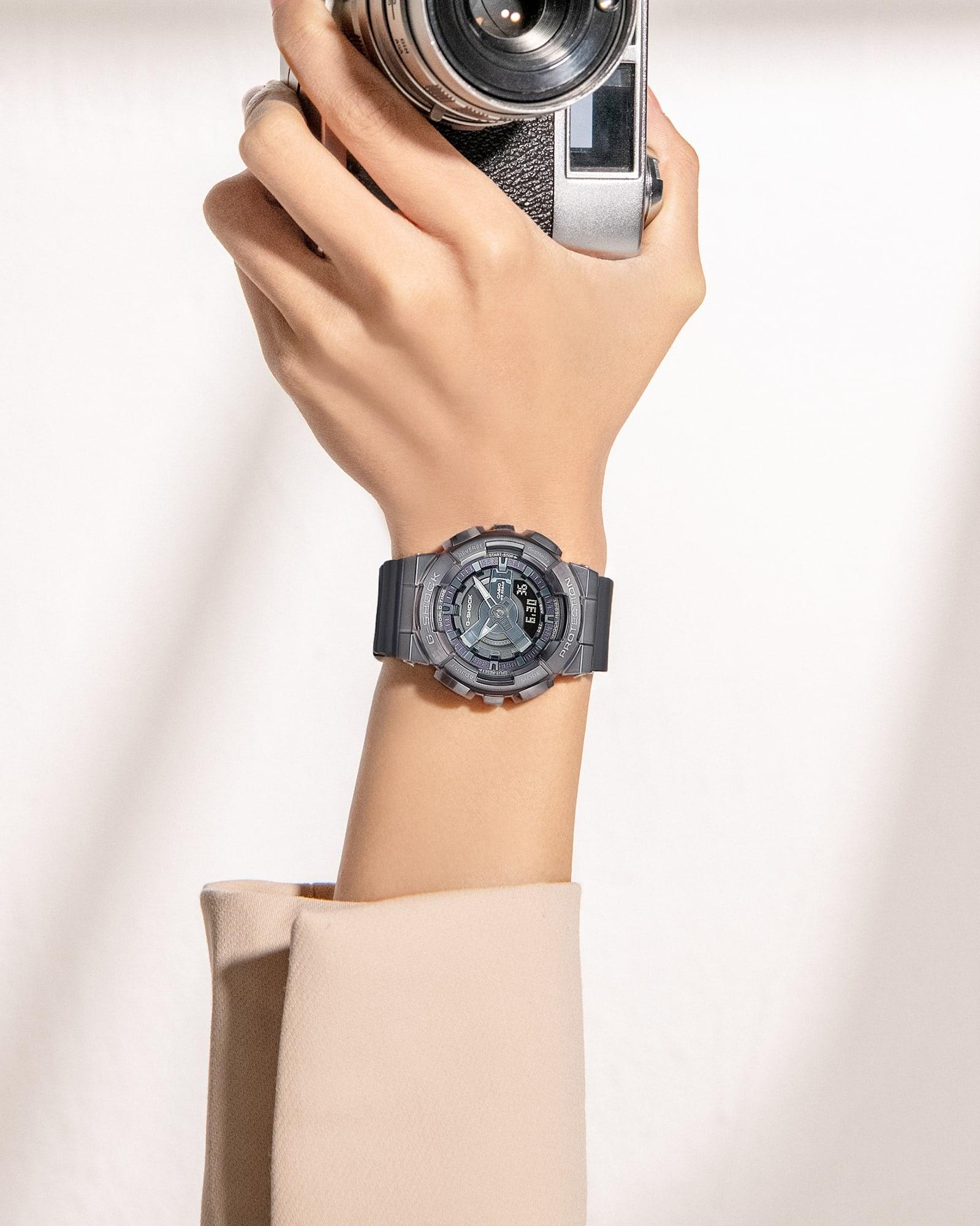 G-SHOCK GM-S110B-8AER damski zegarek G-SHOCK Original pasek