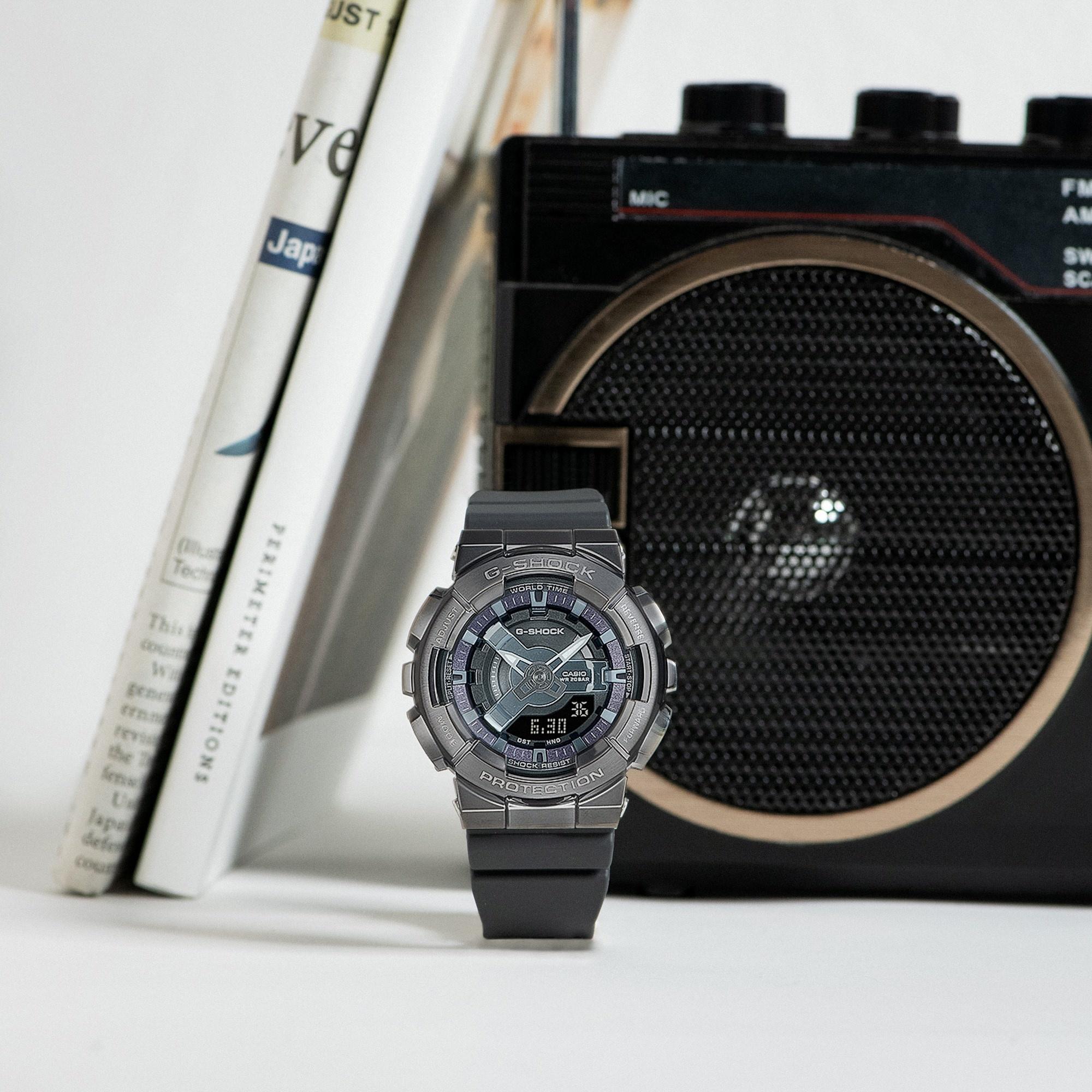 G-SHOCK GM-S110B-8AER damski zegarek G-SHOCK Original pasek