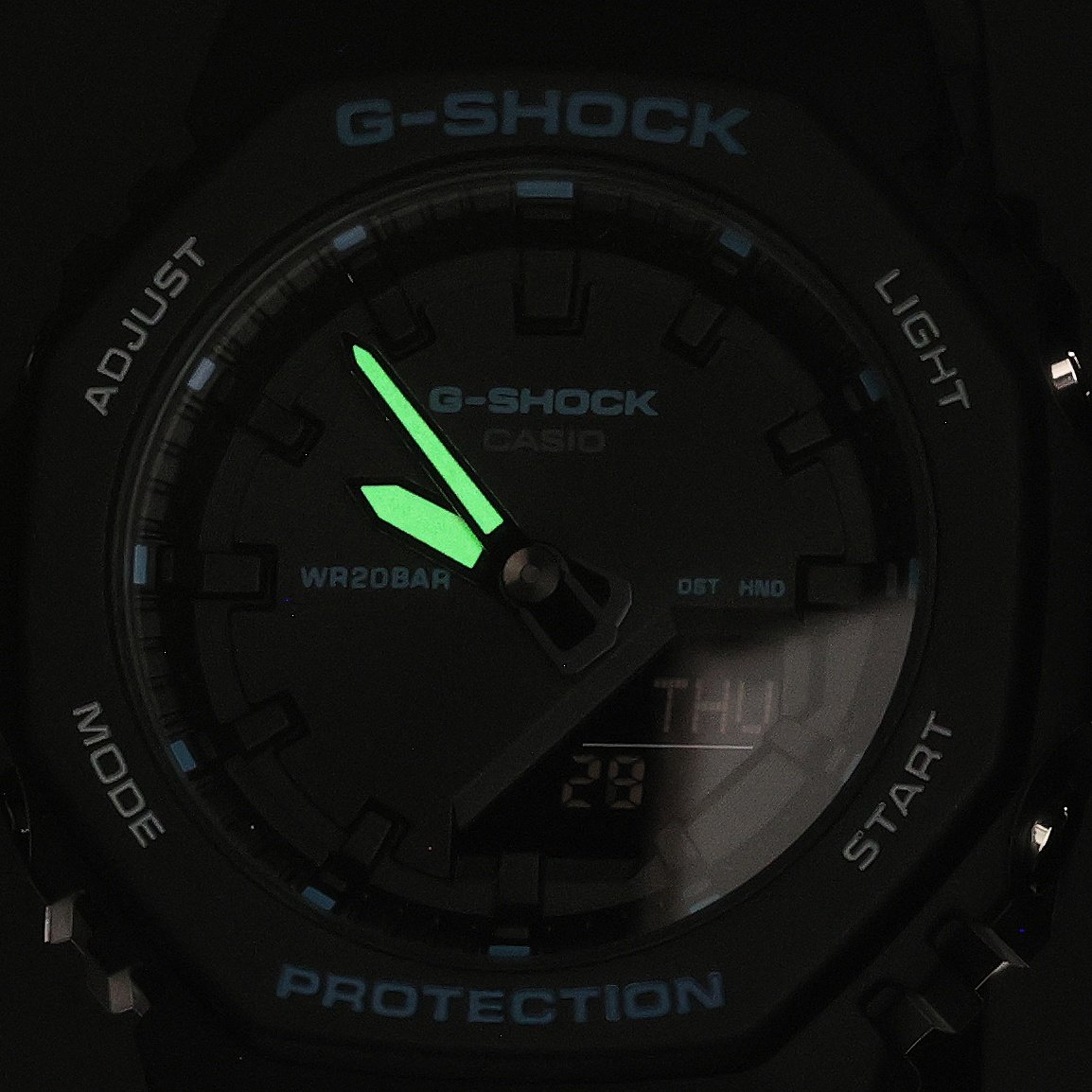 G-SHOCK GMA-P2100BA-1AER G-SHOCK Original sportowy zegarek czarny