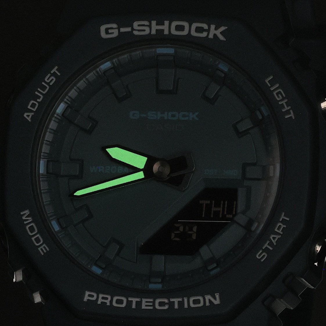 G-SHOCK GMA-P2100BA-2AER G-SHOCK Original sportowy zegarek niebieski