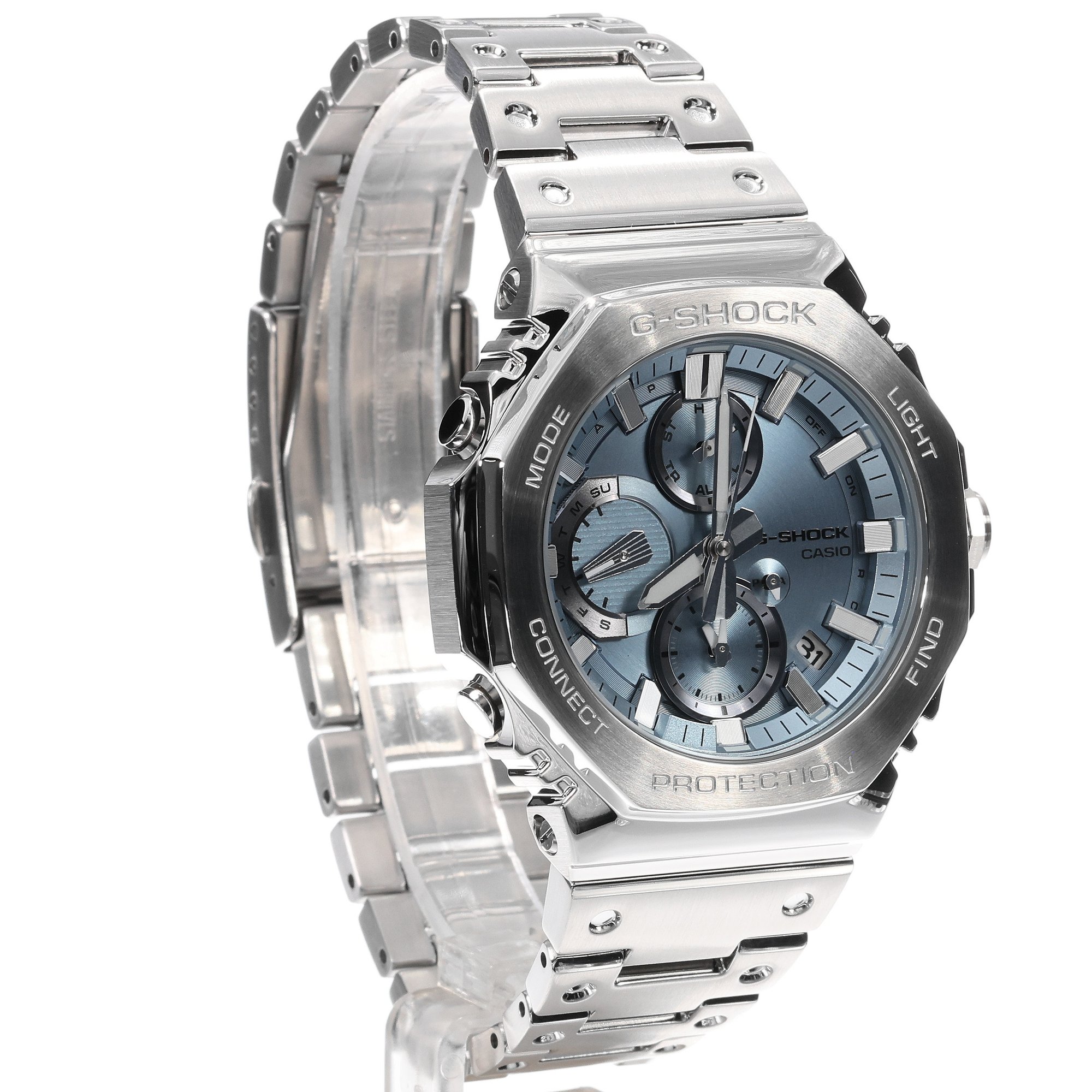 G-SHOCK GMC-B2100AD-2AER zegarek męski G-SHOCK G-STEEL srebrny - miniatura 12