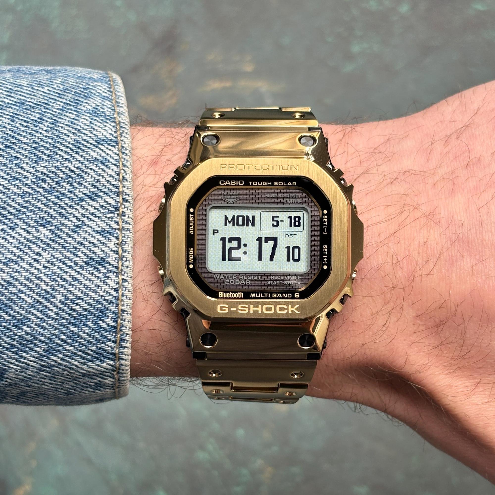 G-SHOCK GMW-BZ5000GD-9ER zegarek męski G-SHOCK Original złoty - miniatura 15