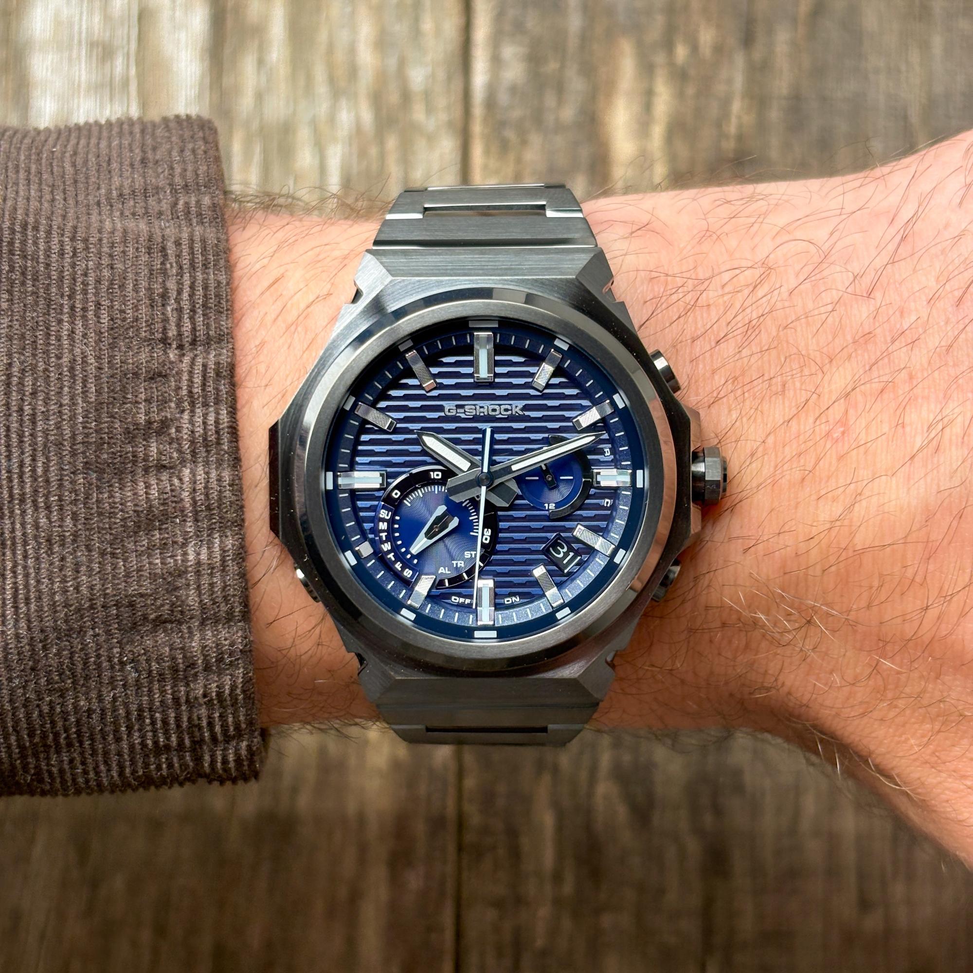 G-SHOCK GST-B1000BD-2AER zegarek męski G-SHOCK G-STEEL czarny - miniatura 15