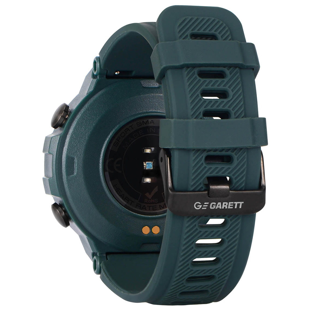 Garett 5904238484623 Smartwatch Garett GRS Zielony zegarek Męskie - miniatura 5