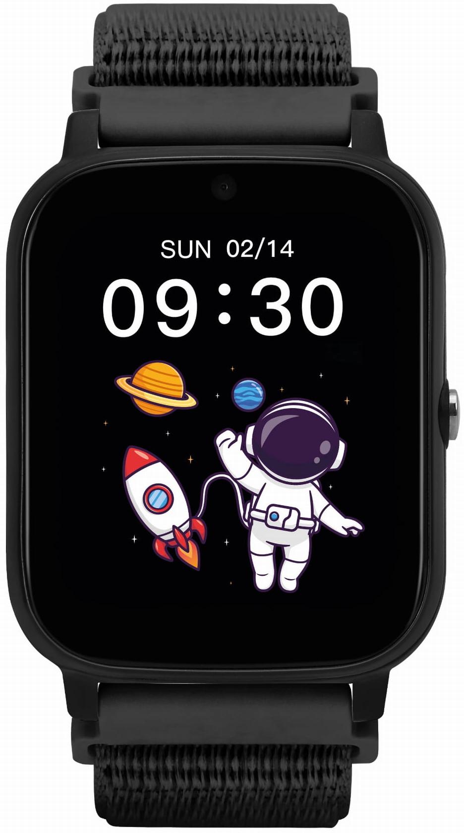 Garett 5904238484982 Dla dzieci Smartwatch Garett Kids Tech 4G Czarny Velcro - miniatura 1