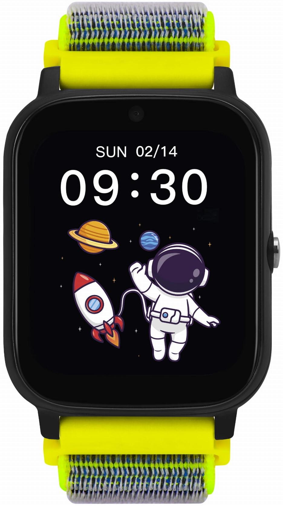 Garett 5904238485002 Dla dzieci Smartwatch Garett Kids Tech 4G Zielony Velcro - miniatura 1