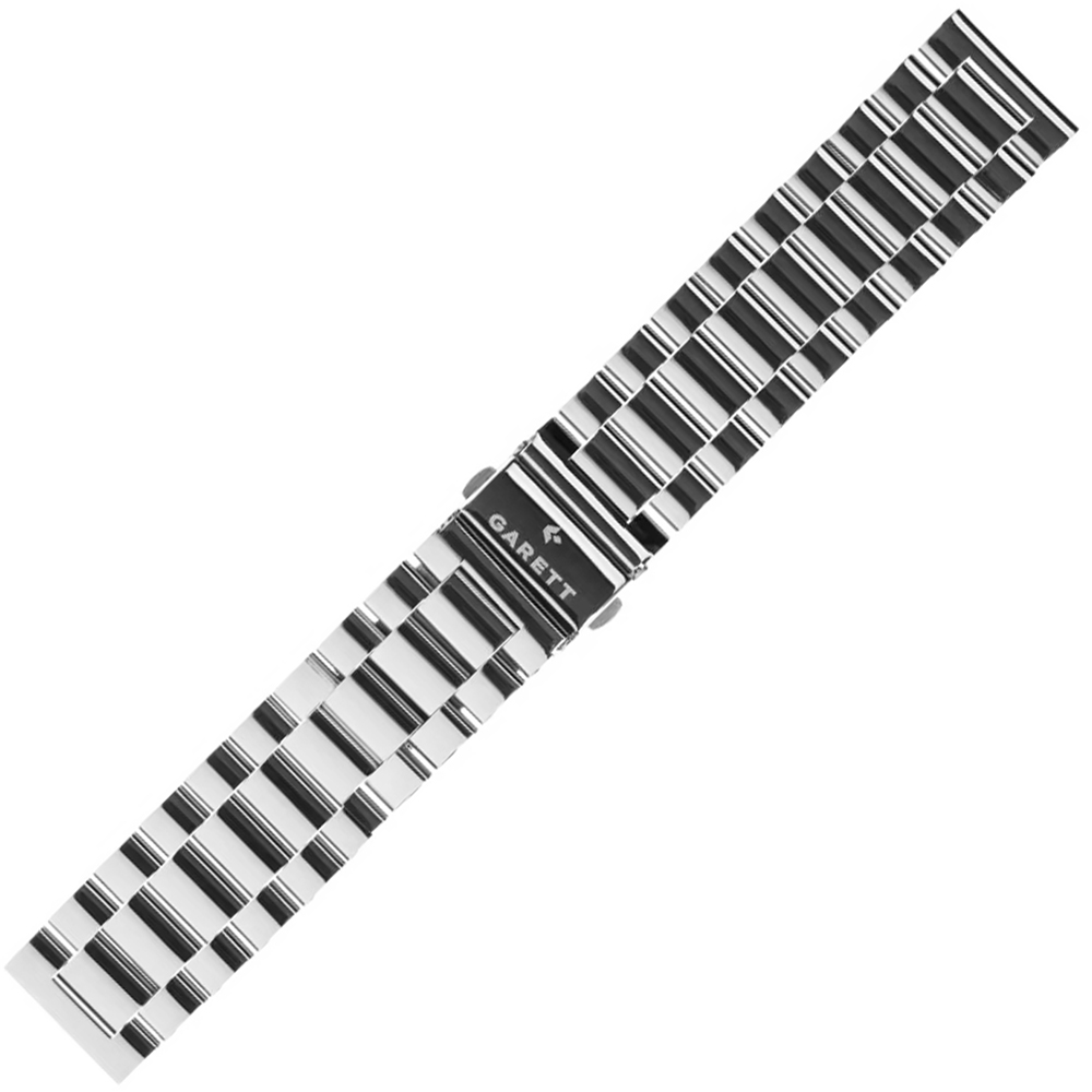 Pasek uniwersalny Garett stalowy srebrny 22 mm V Garett 5904238485934 
