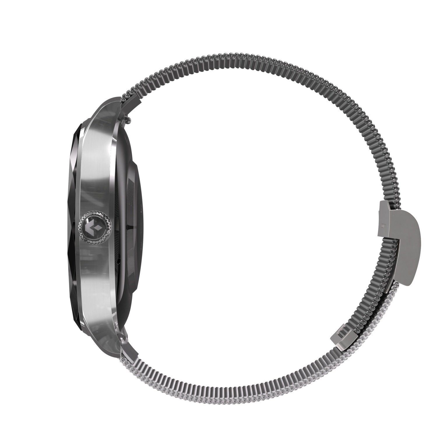 Garett 5904238486122 Smartwatch Garett Viva Srebrny Stalowy + Pasek Smartwatch sportowy zegarek srebrny
