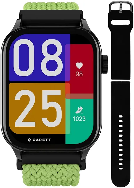 Garett 5904238487242 Smartwatch Garett GRC Activity 3 czarny - zdjęcie 1