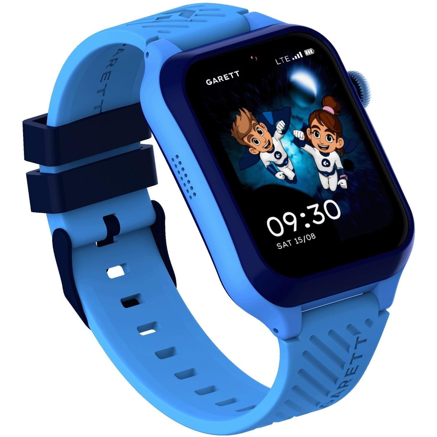 Garett 5904238487273 Smartwatch Garett Kids Essa 2 AI 4G Niebieski + Pasek Dla dzieci zegarek niebieski - miniatura 5