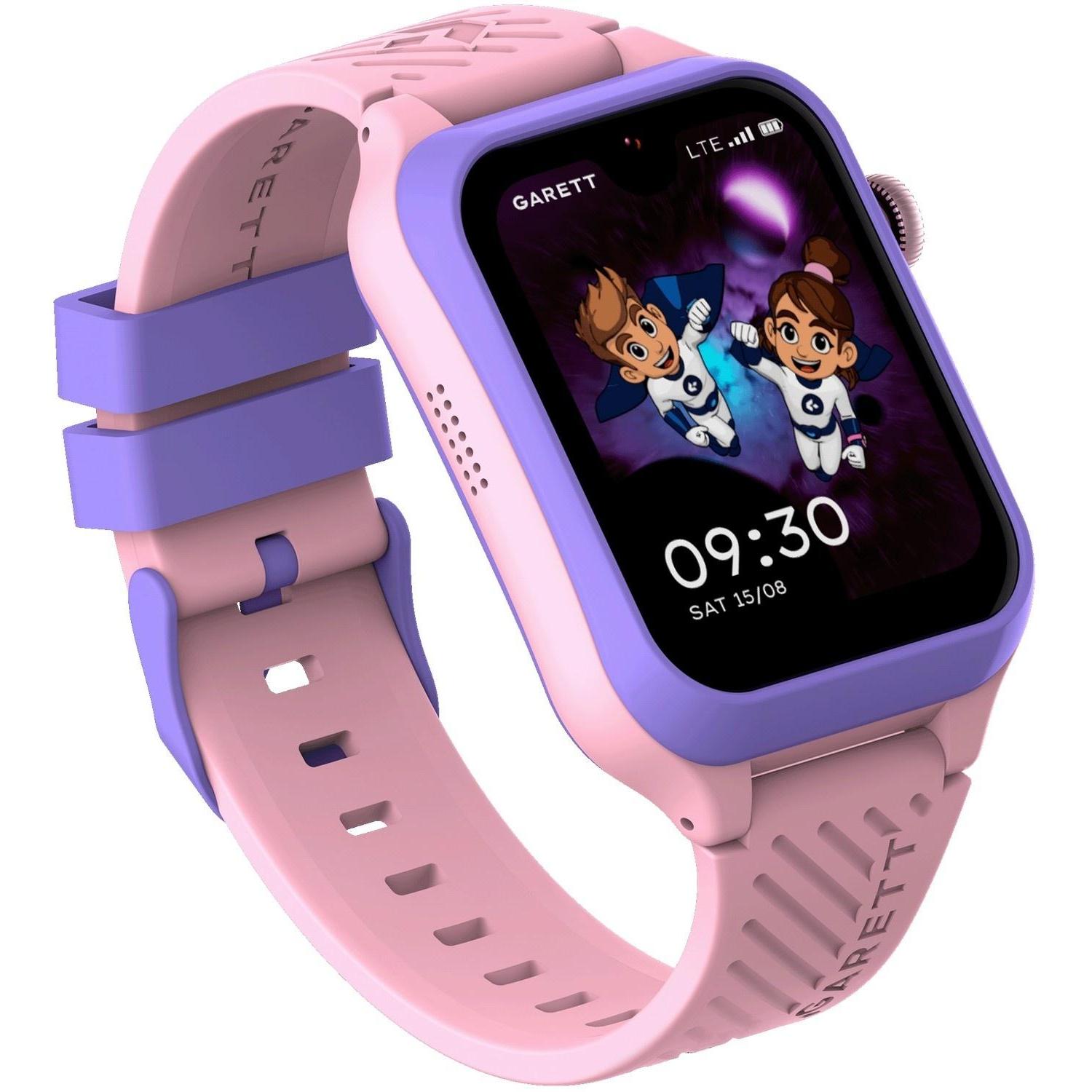 Garett 5904238487280 Smartwatch Garett Kids Essa 2 AI 4G Różowy + Pasek Dla dzieci zegarek różowy - miniatura 5