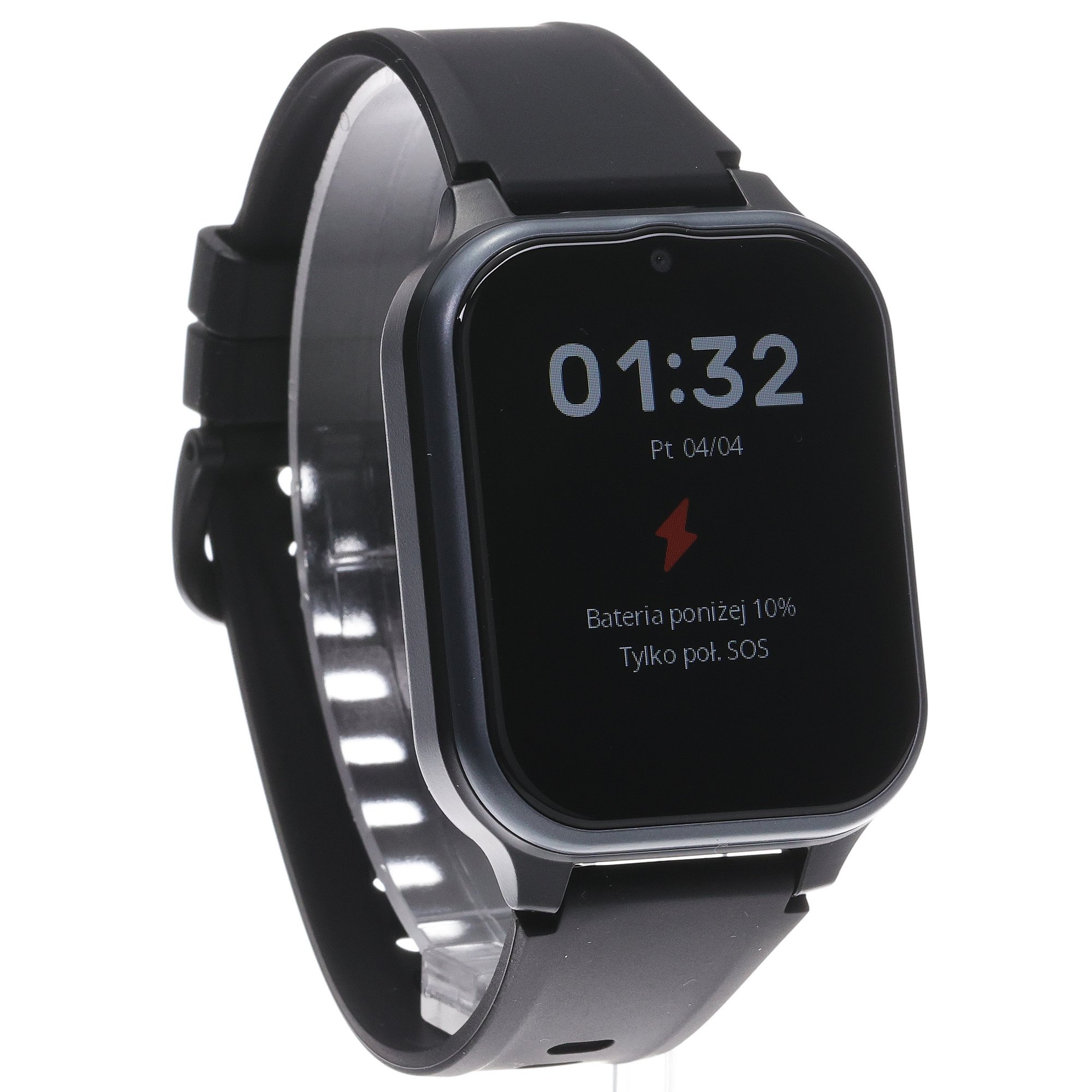 Garett 5904238487358 Smartwatch Garett Vita 4G czarny Męskie zegarek czarny
