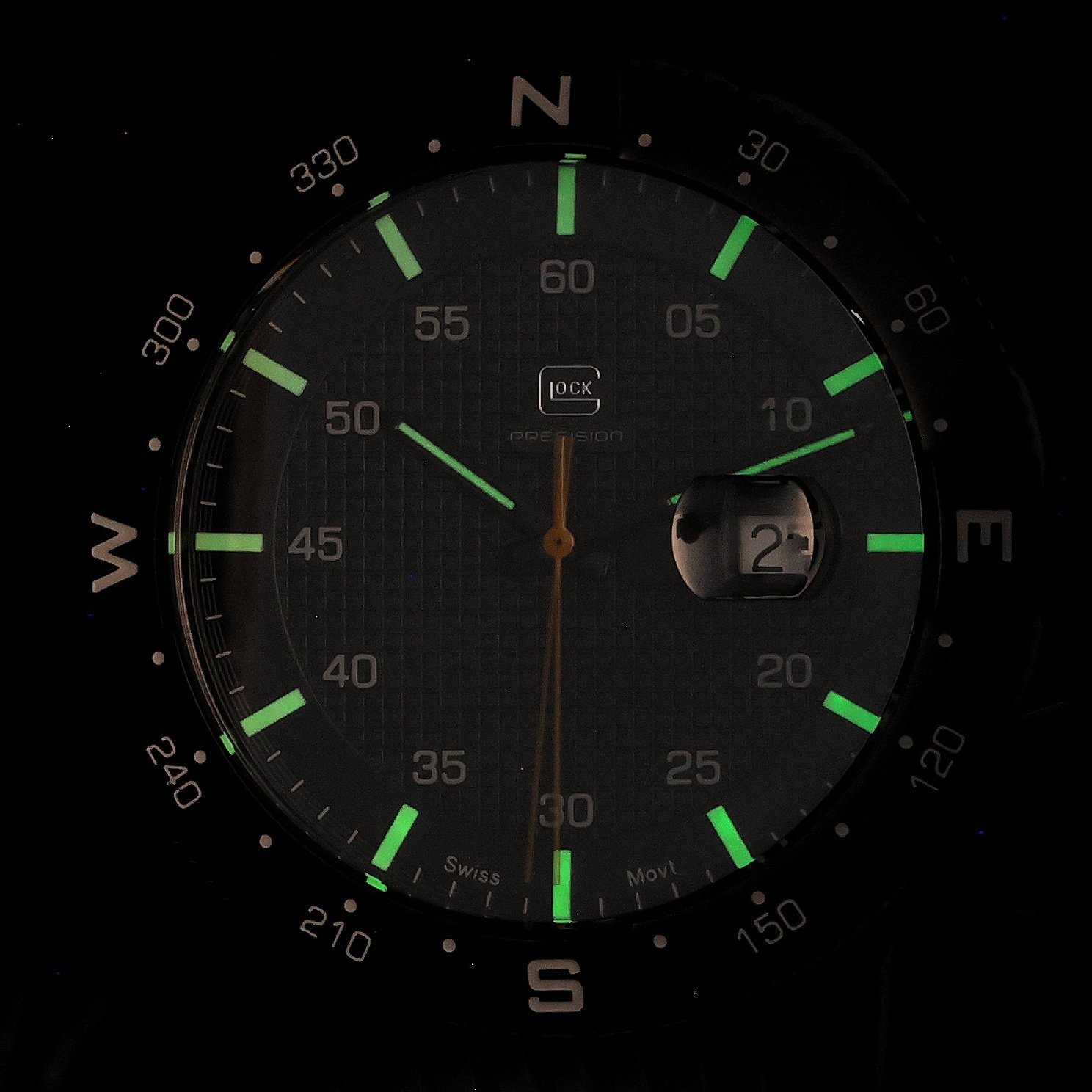 Glock GW-15-2-22 zegarek europejskie Swiss - Quartz