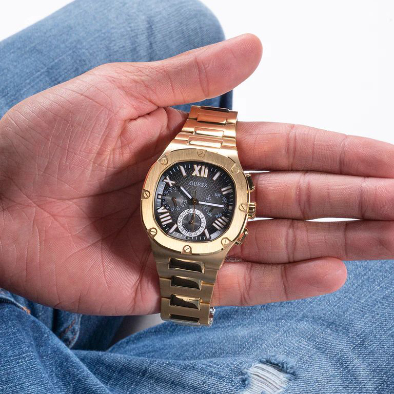 Guess GW0572G2 zegarek złoty fashion-modowy Męskie bransoleta
