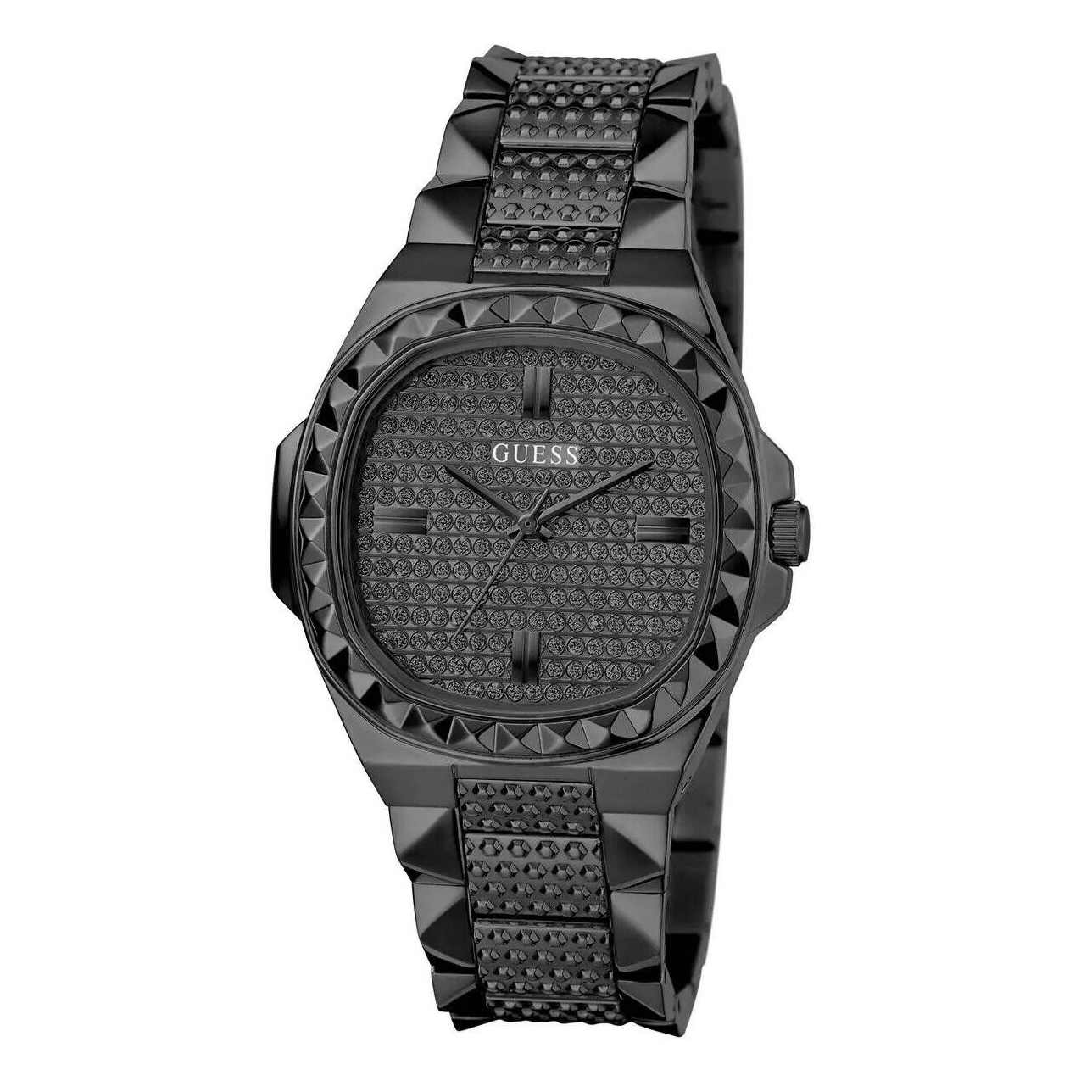 Guess GW0601L2 zegarek czarny fashion-modowy Bransoleta bransoleta