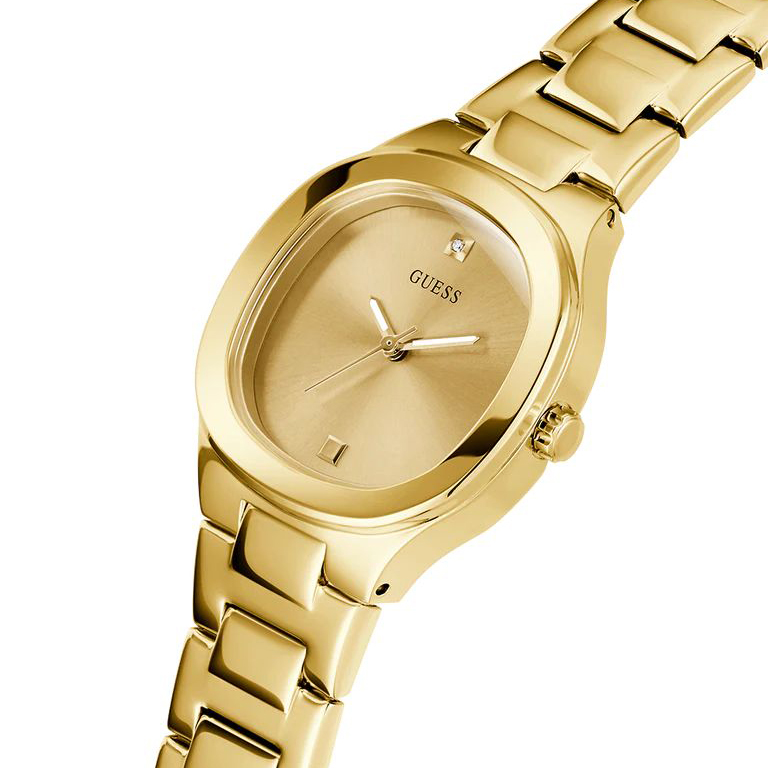 Guess GW0615L2 zegarek złoty fashion-modowy Bransoleta bransoleta