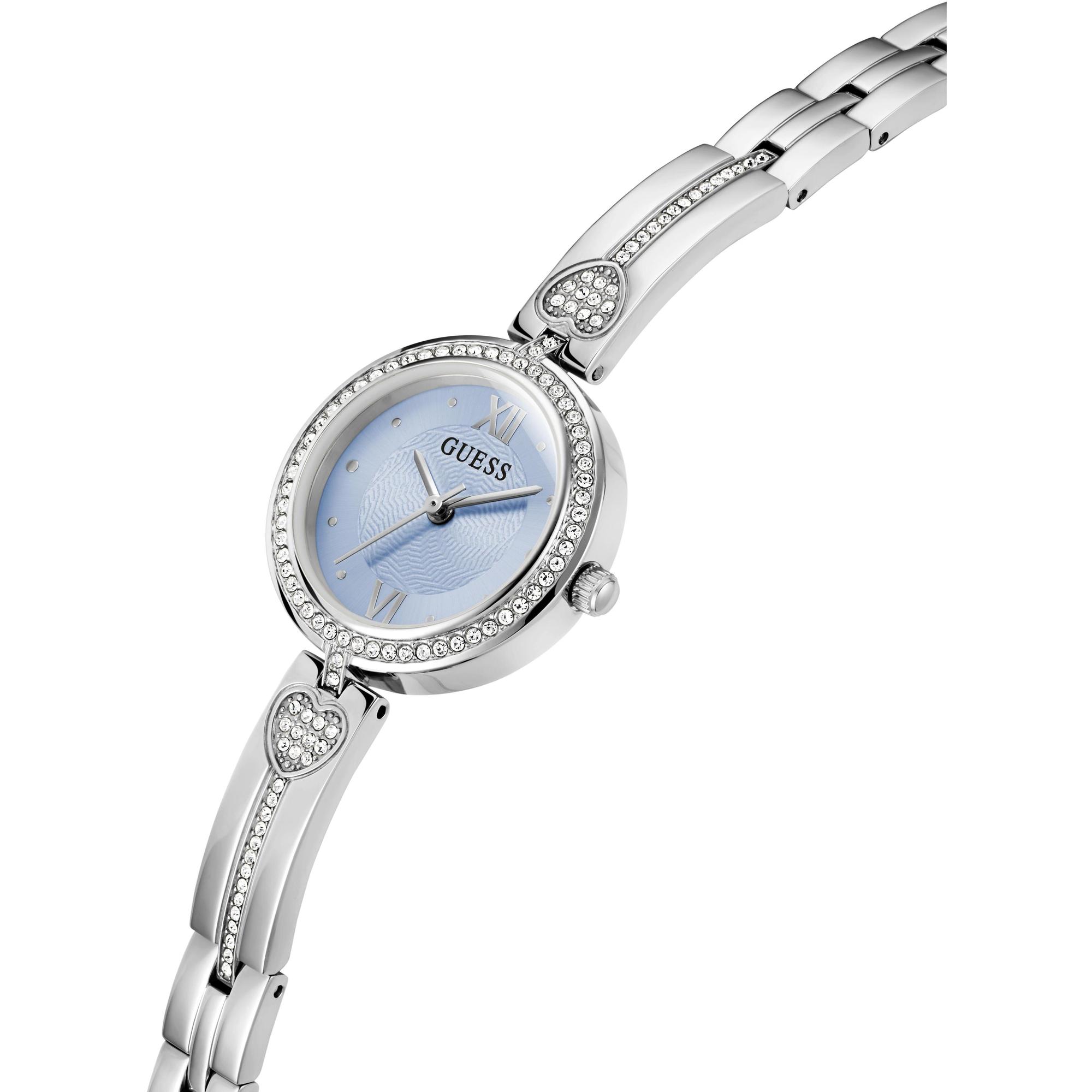 Guess GW0655L4 zegarek srebrny fashion-modowy Bransoleta bransoleta - miniatura 5