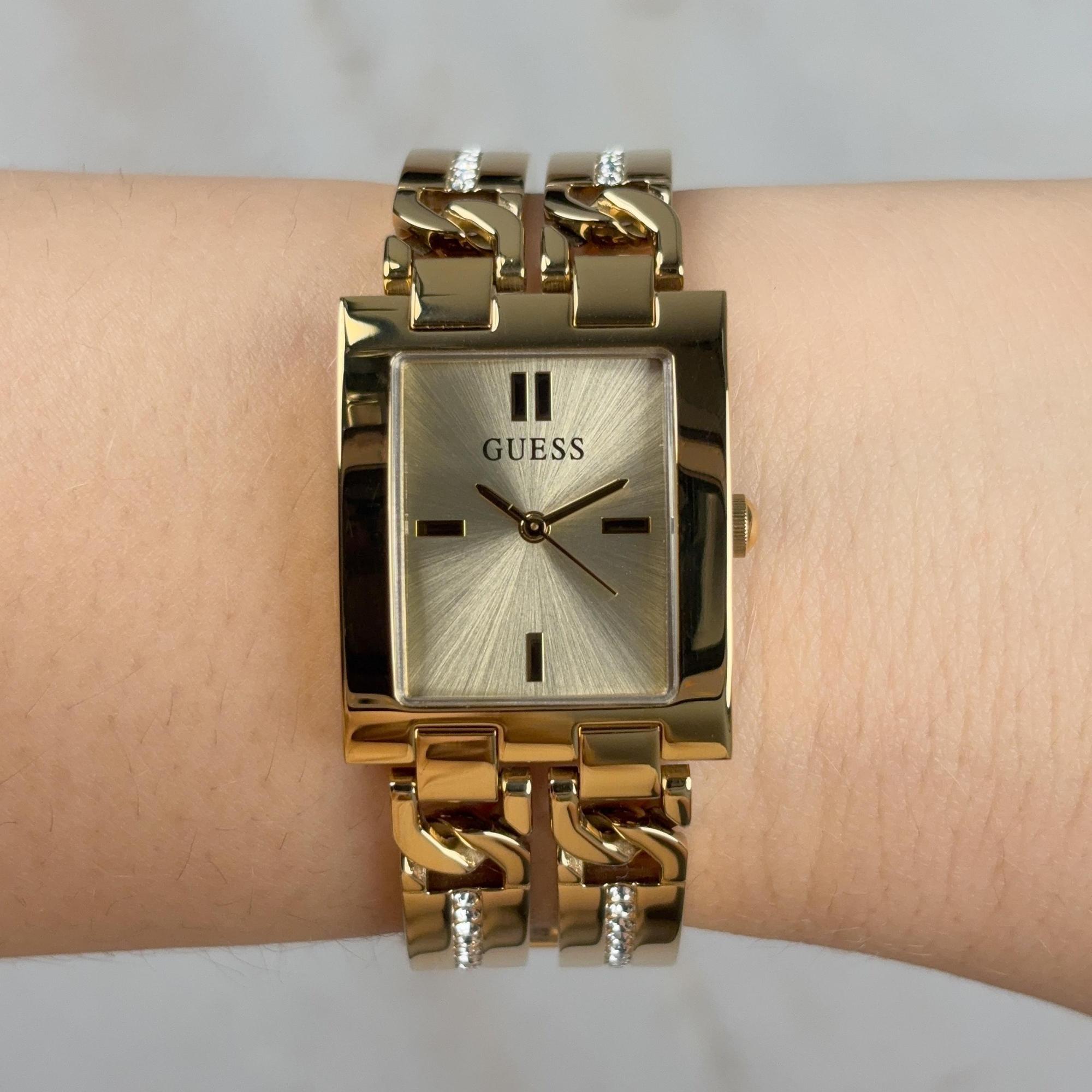 Guess GW0668L2 zegarek złoty fashion-modowy Damskie bransoleta