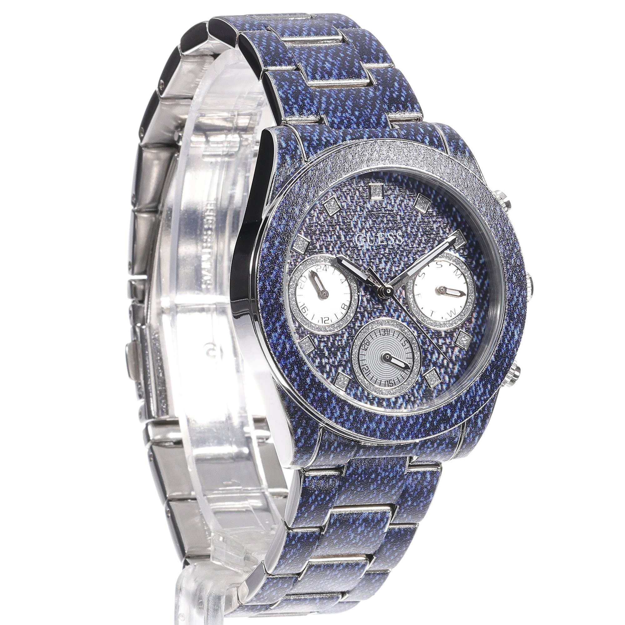 Guess GW0750L1 zegarek damski Damskie srebrny - miniatura 3
