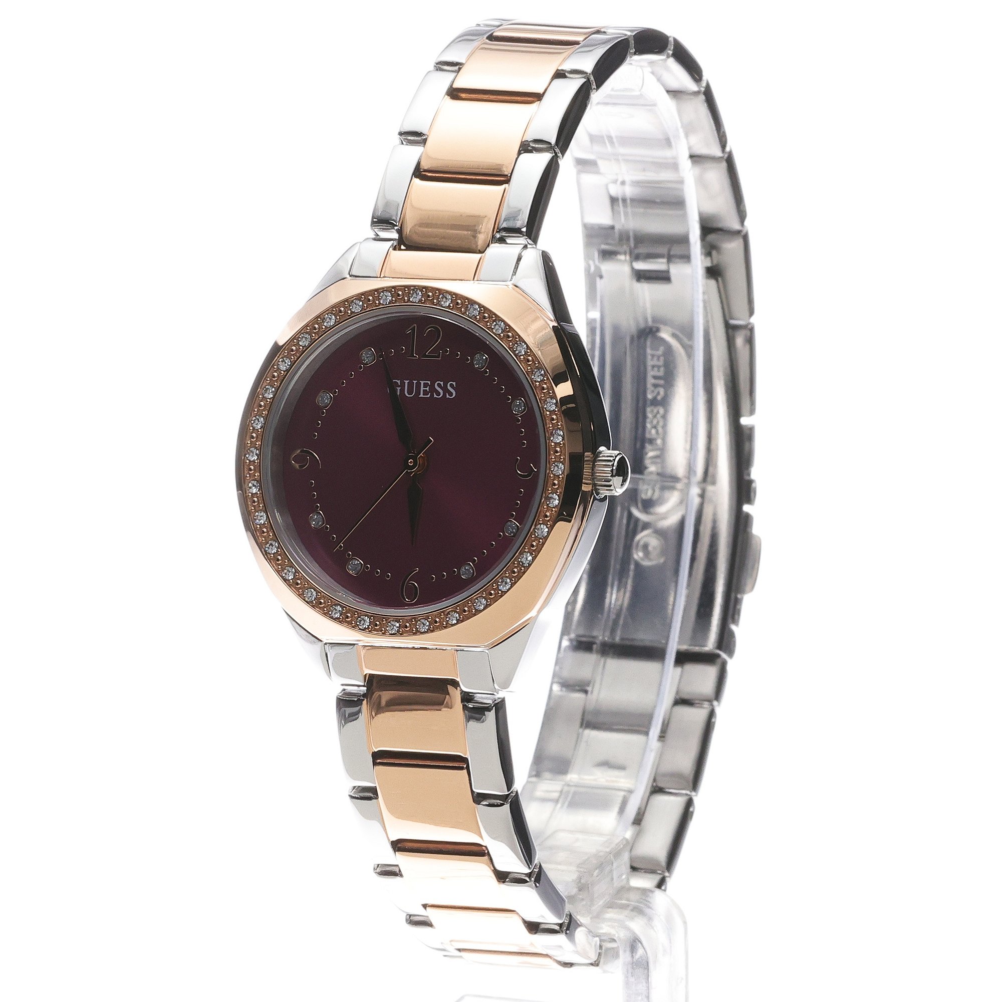 Guess GW0767L5 zegarek damski Damskie srebrny - miniatura 3