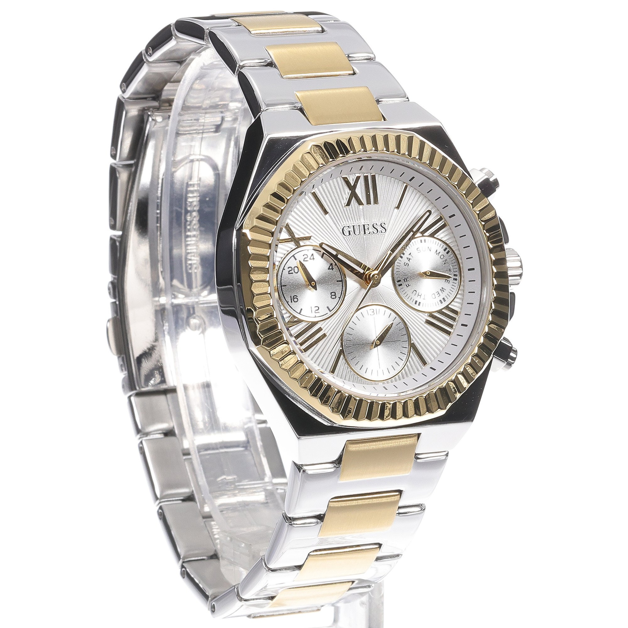 Guess GW0769L3 Damskie fashion-modowy zegarek srebrny