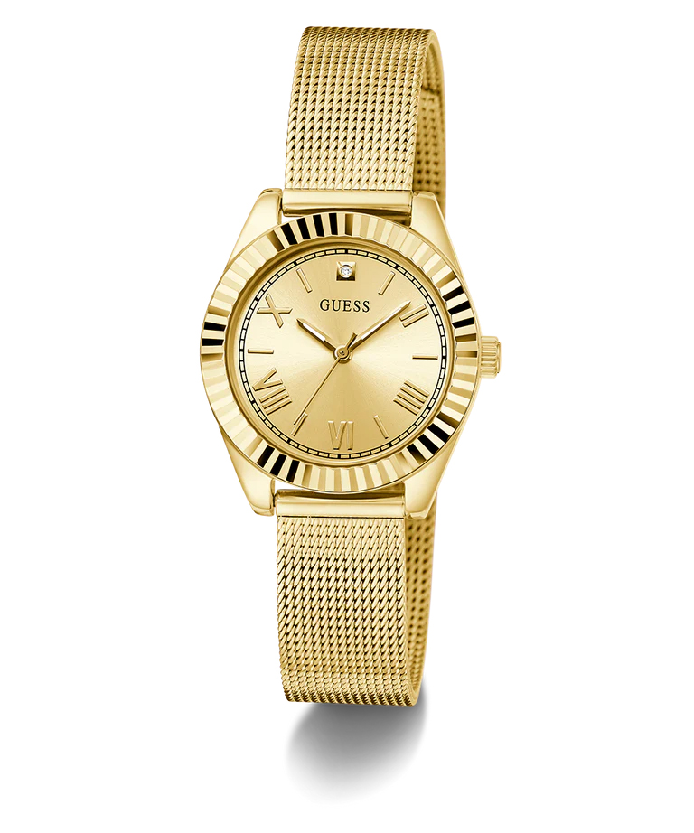 Guess GW0842L2 Mini Luna Damskie elegancki zegarek złoty - miniatura 7