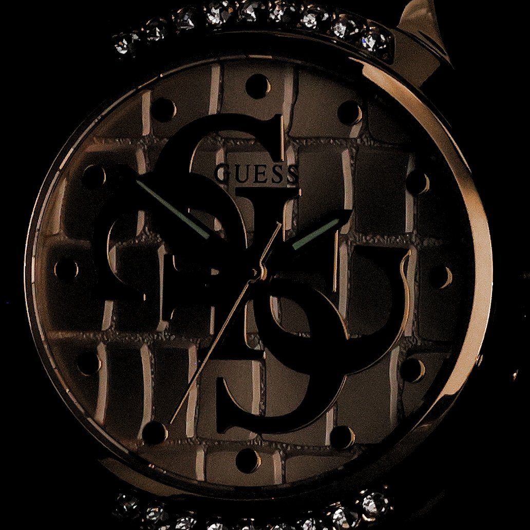 Guess GW0860L5 zegarek złoty fashion-modowy Damskie pasek