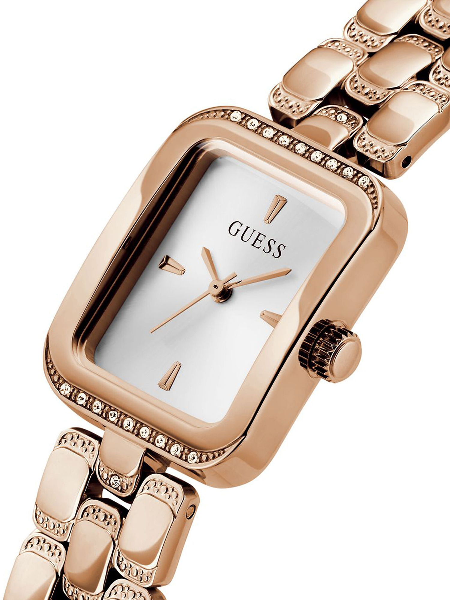 Guess GW0865L3 zegarek różowe złoto elegancki Damskie bransoleta - miniatura 6