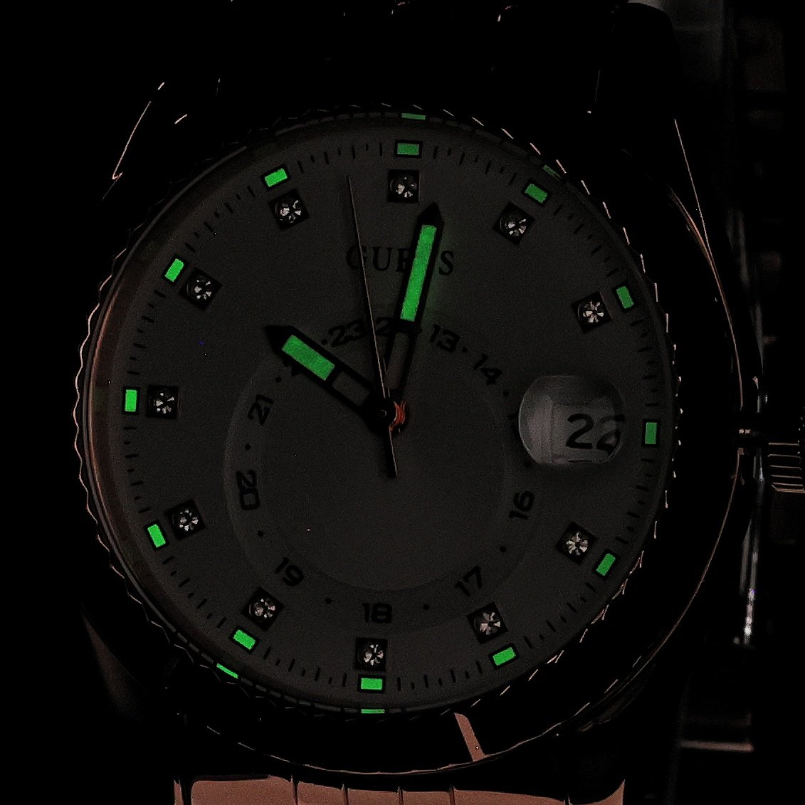 Guess GW0936L4 zegarek damski biżuteryjny Damskie bransoleta