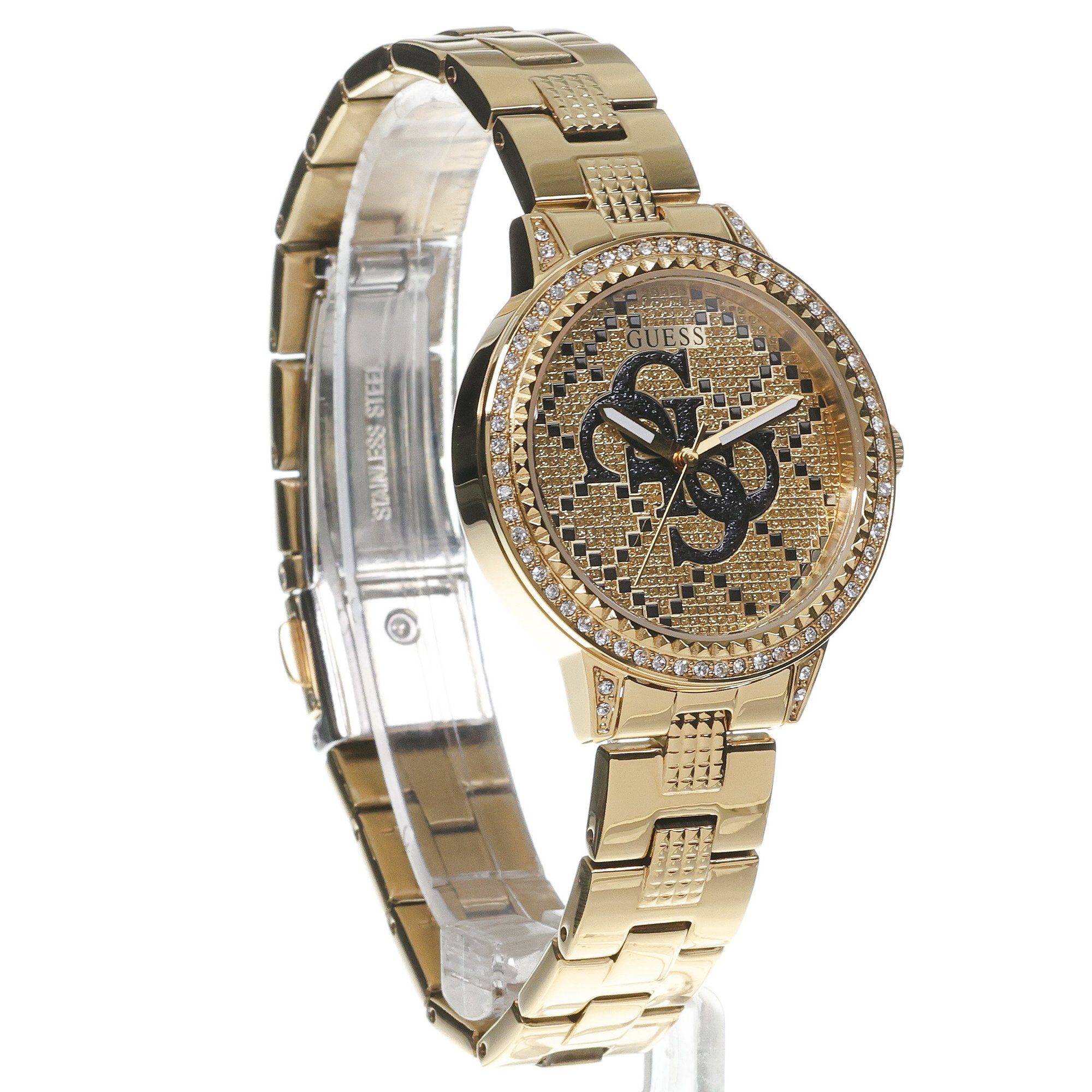 Guess GW0944L2 G LACE Damskie biżuteryjny zegarek złoty