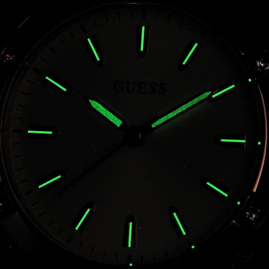 Guess GW0948L5 MIST Damskie klasyczny zegarek różowe złoto