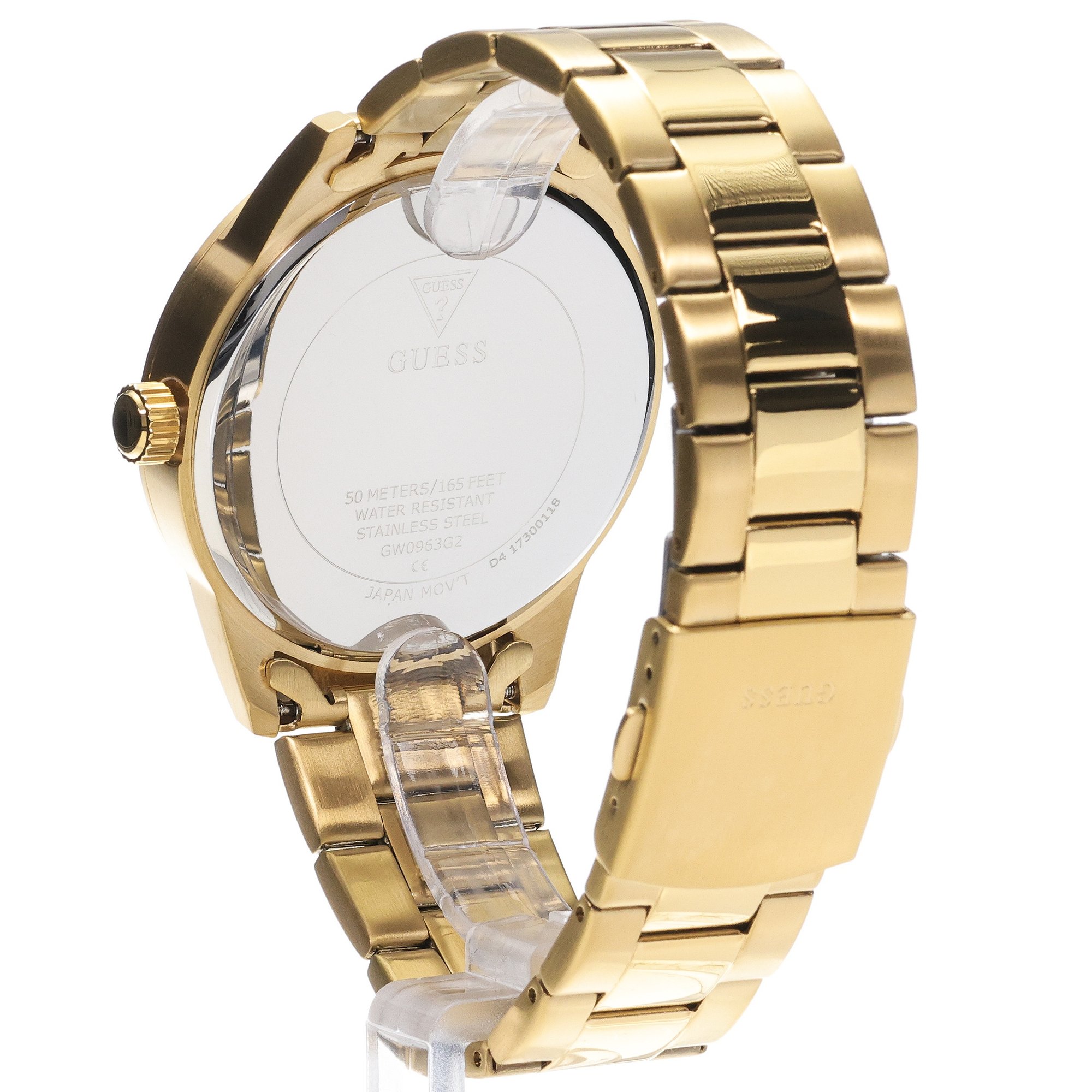Guess GW0963G2 TREY Męskie klasyczny zegarek złoty
