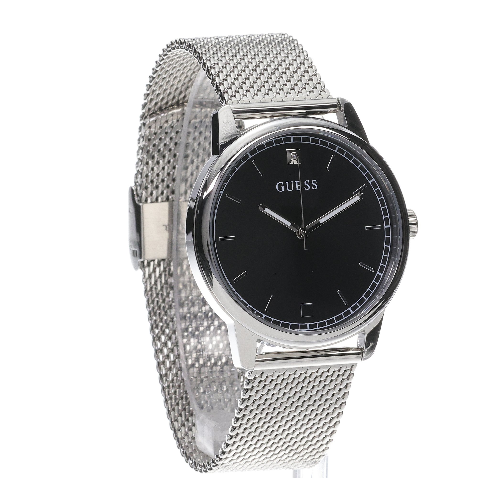 Guess GW0974G1 GD CHANDLER Męskie klasyczny zegarek srebrny