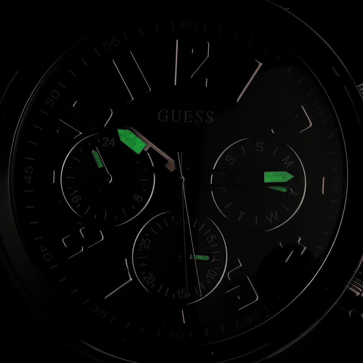Guess GW1006G1 Parker Męskie klasyczny zegarek srebrny - miniatura 5