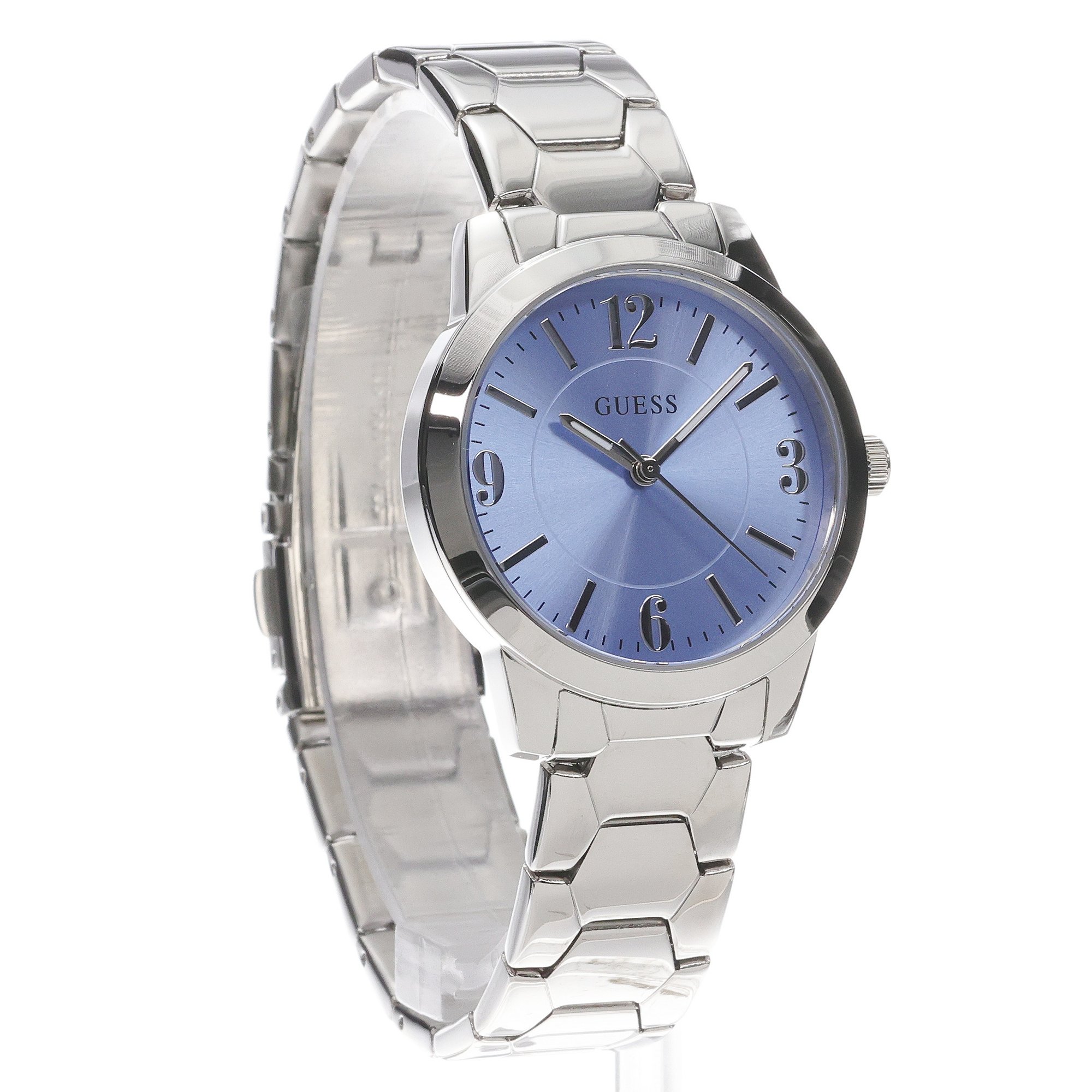 Guess GW1028L1 Winni Damskie klasyczny zegarek srebrny - miniatura 3