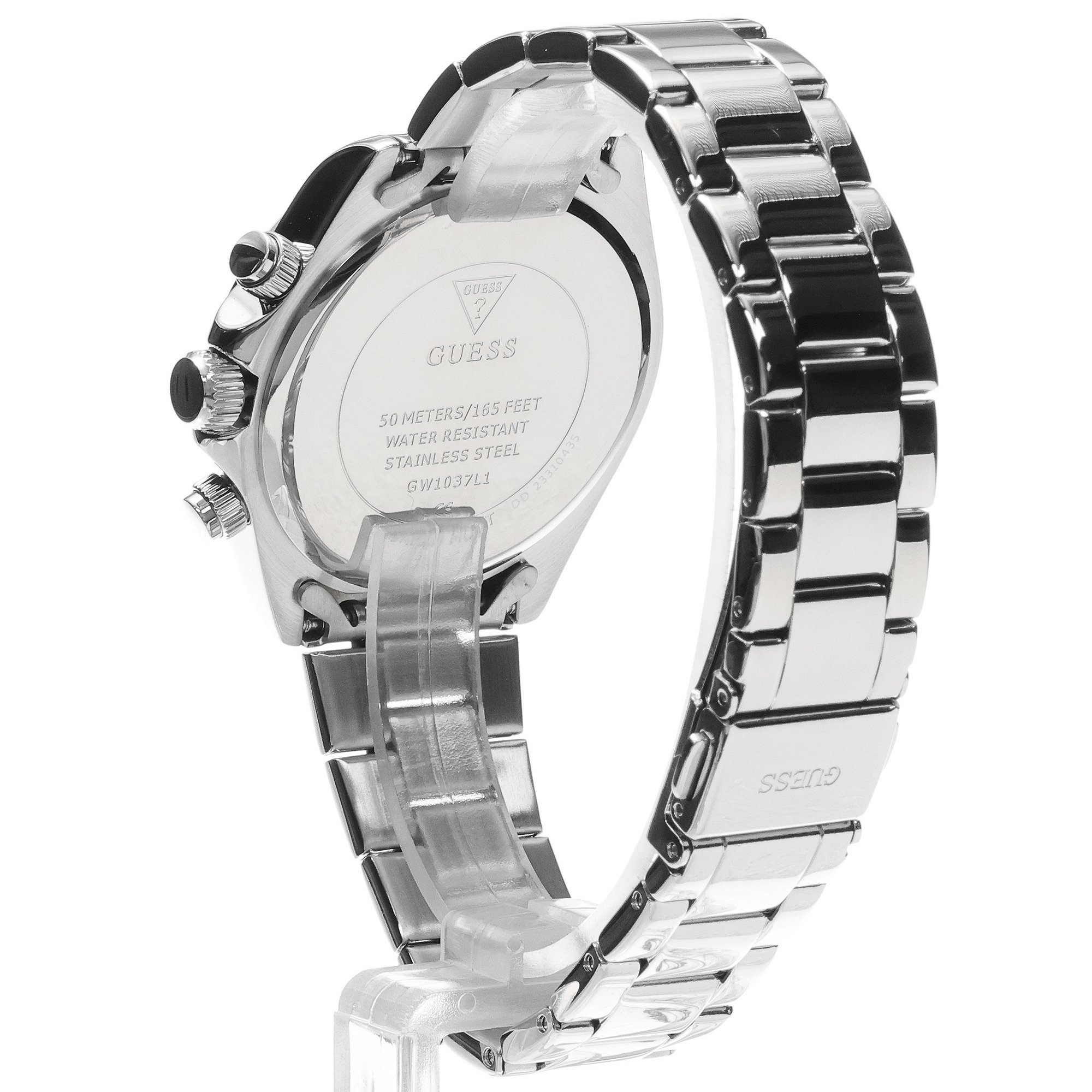 Guess GW1037L1 zegarek damski Damskie srebrny - miniatura 4