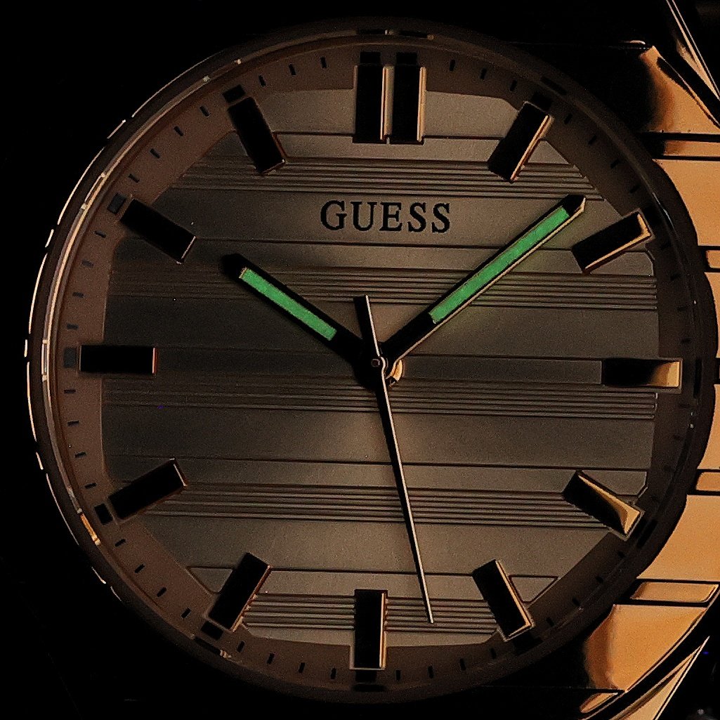 Guess GW1070G2 Jaq Męskie fashion-modowy zegarek złoty - miniatura 5