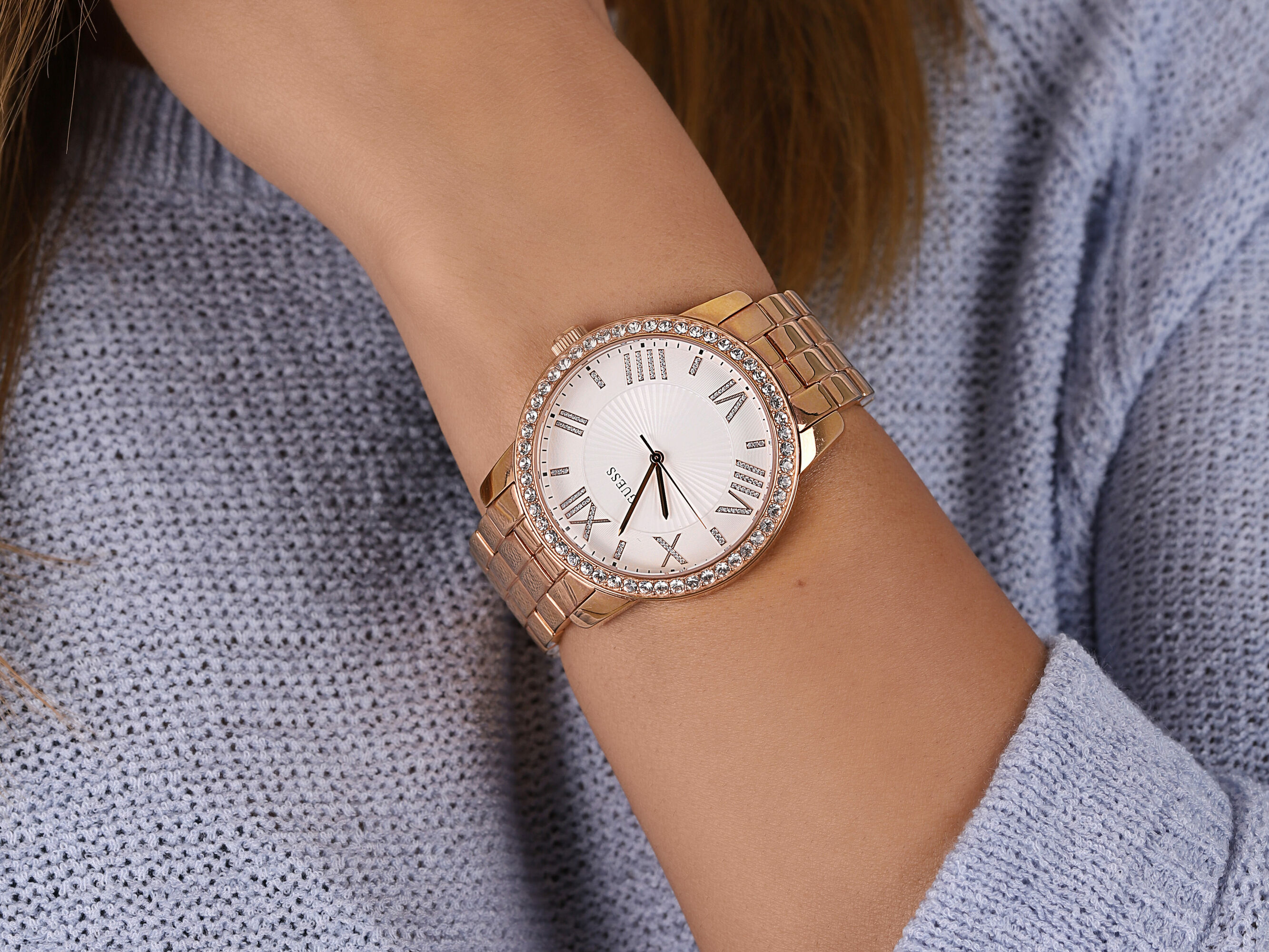 Guess W0329L3 zegarek fashion/modowy Bransoleta